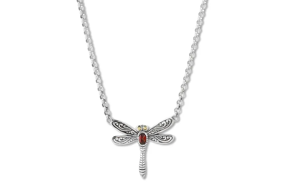 Klabat Necklace- Garnet