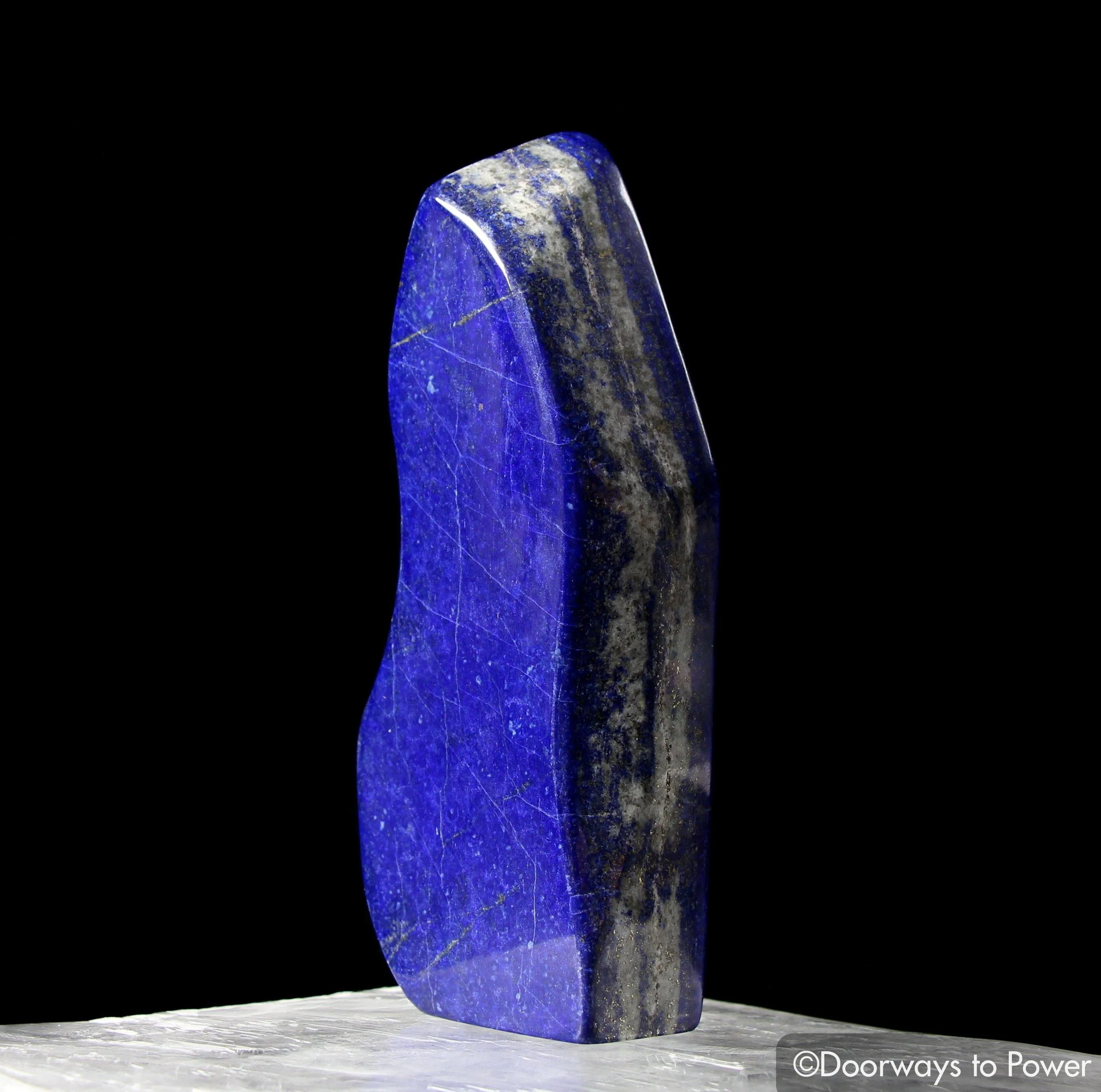 Lapis Lazuli & Pyrite Crystal Altar Stone 'Sacred Knowledge'