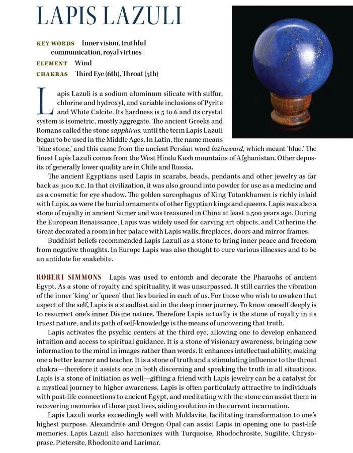 Lapis Lazuli & Pyrite Crystal Altar Stone 'Sacred Knowledge'