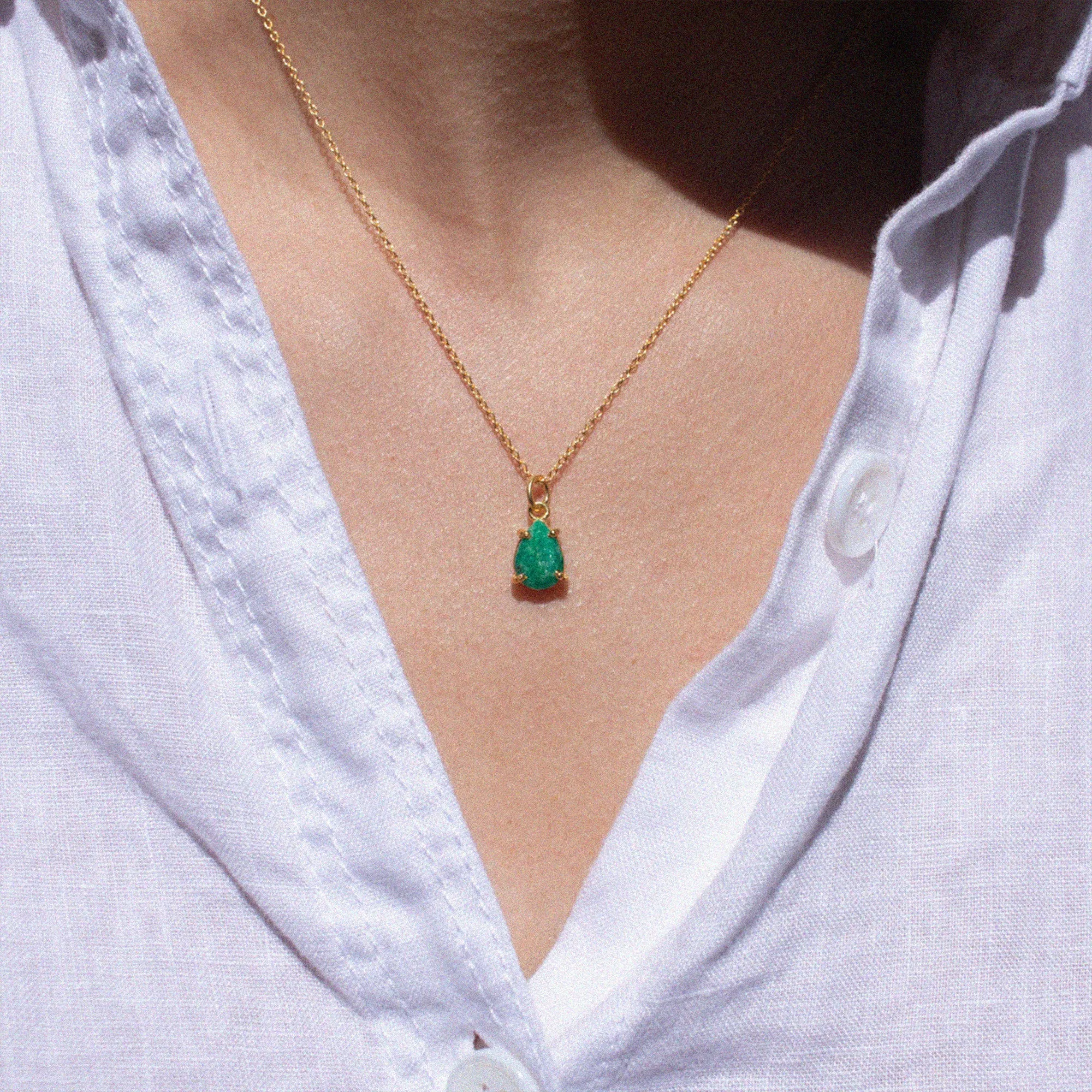 Libra Birthstone Necklace