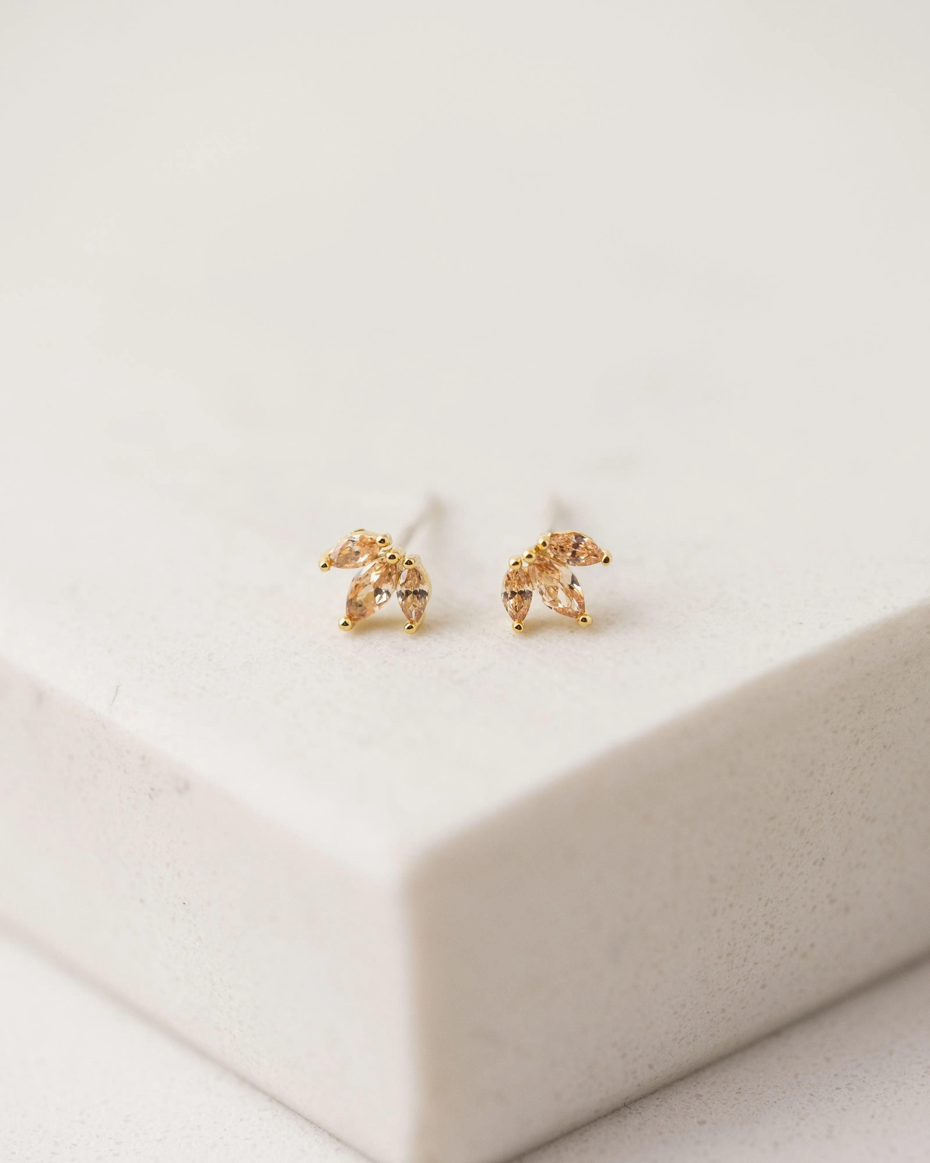 Lovers Tempo Tiara Stud Earrings