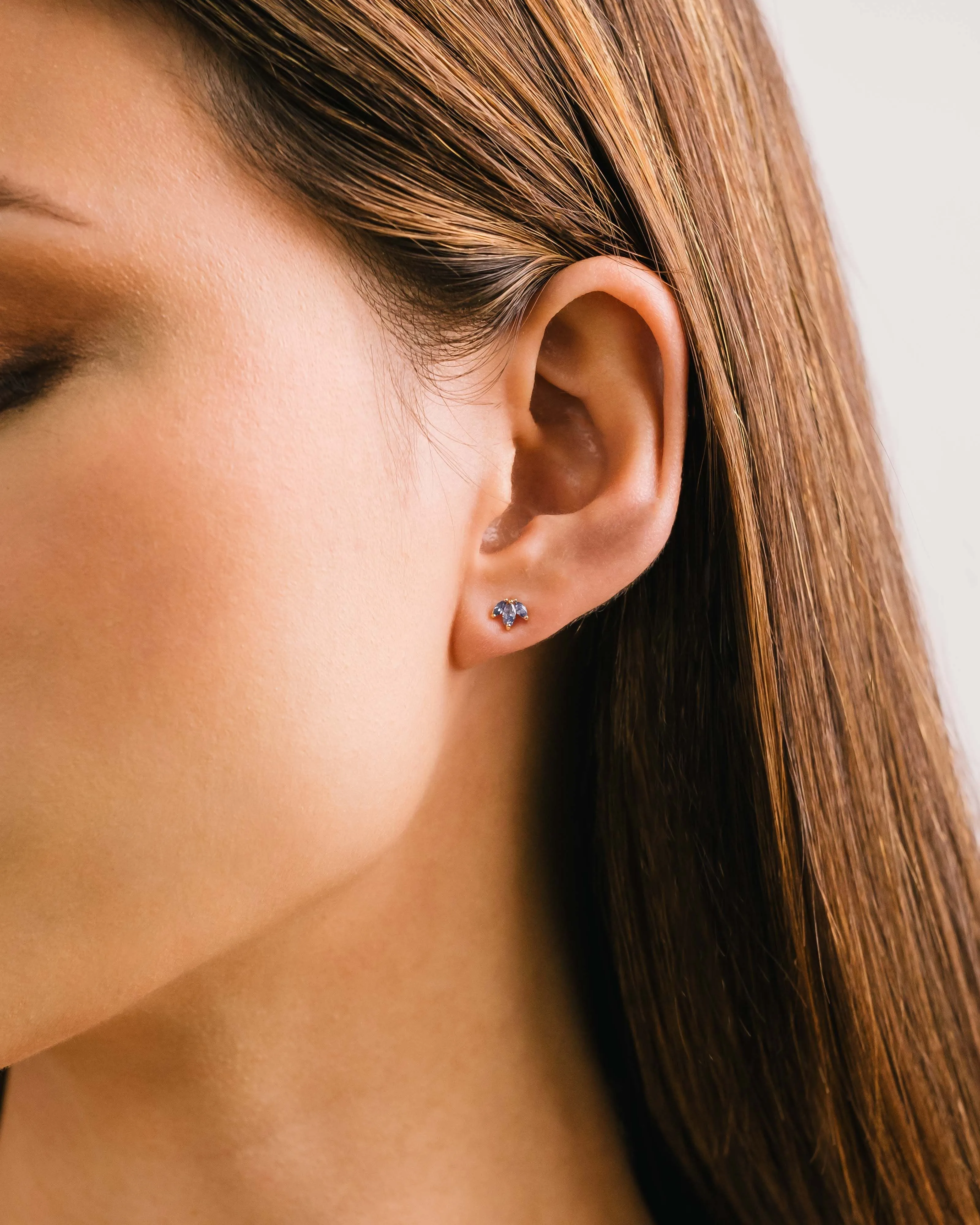 Lovers Tempo Tiara Stud Earrings