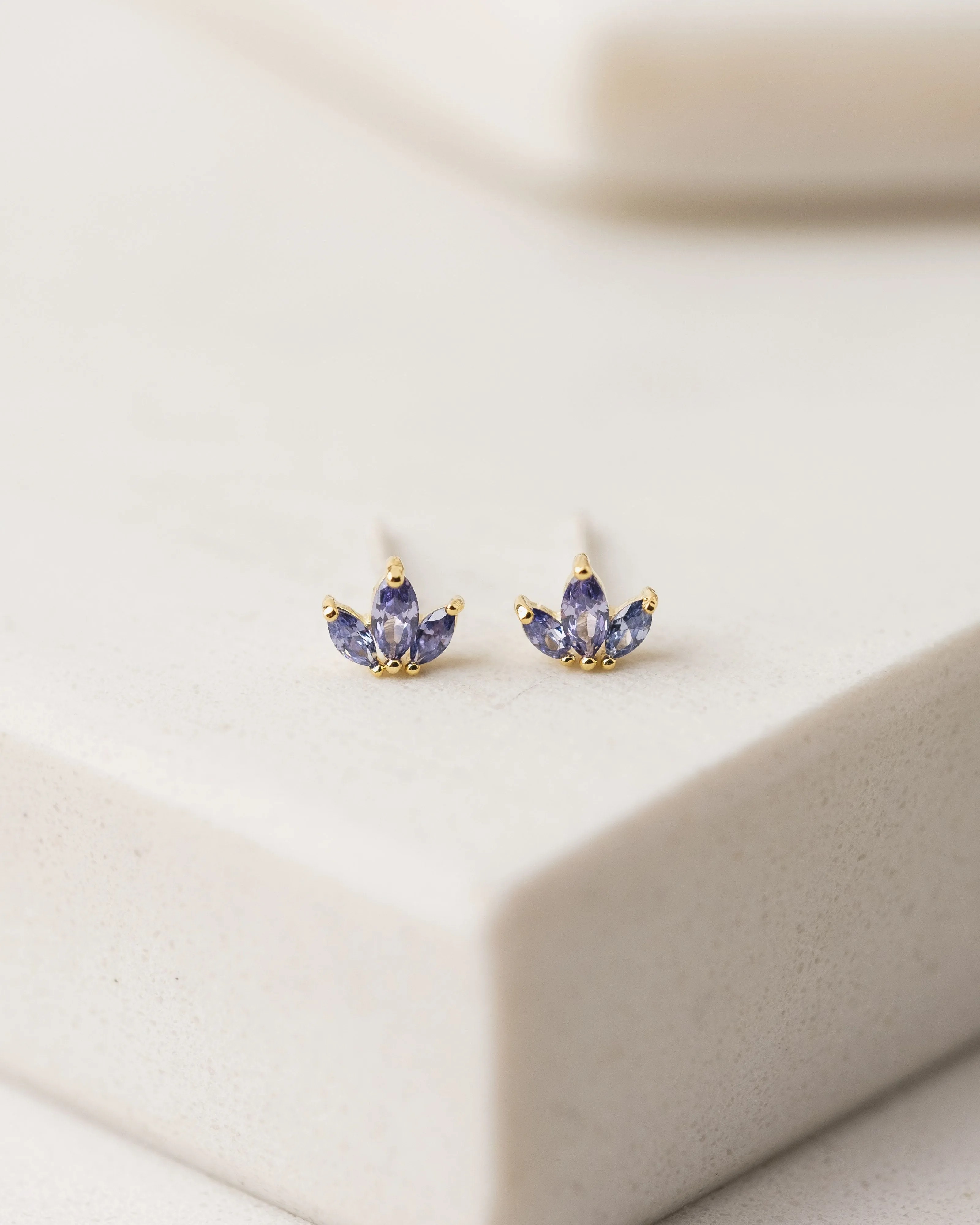 Lovers Tempo Tiara Stud Earrings