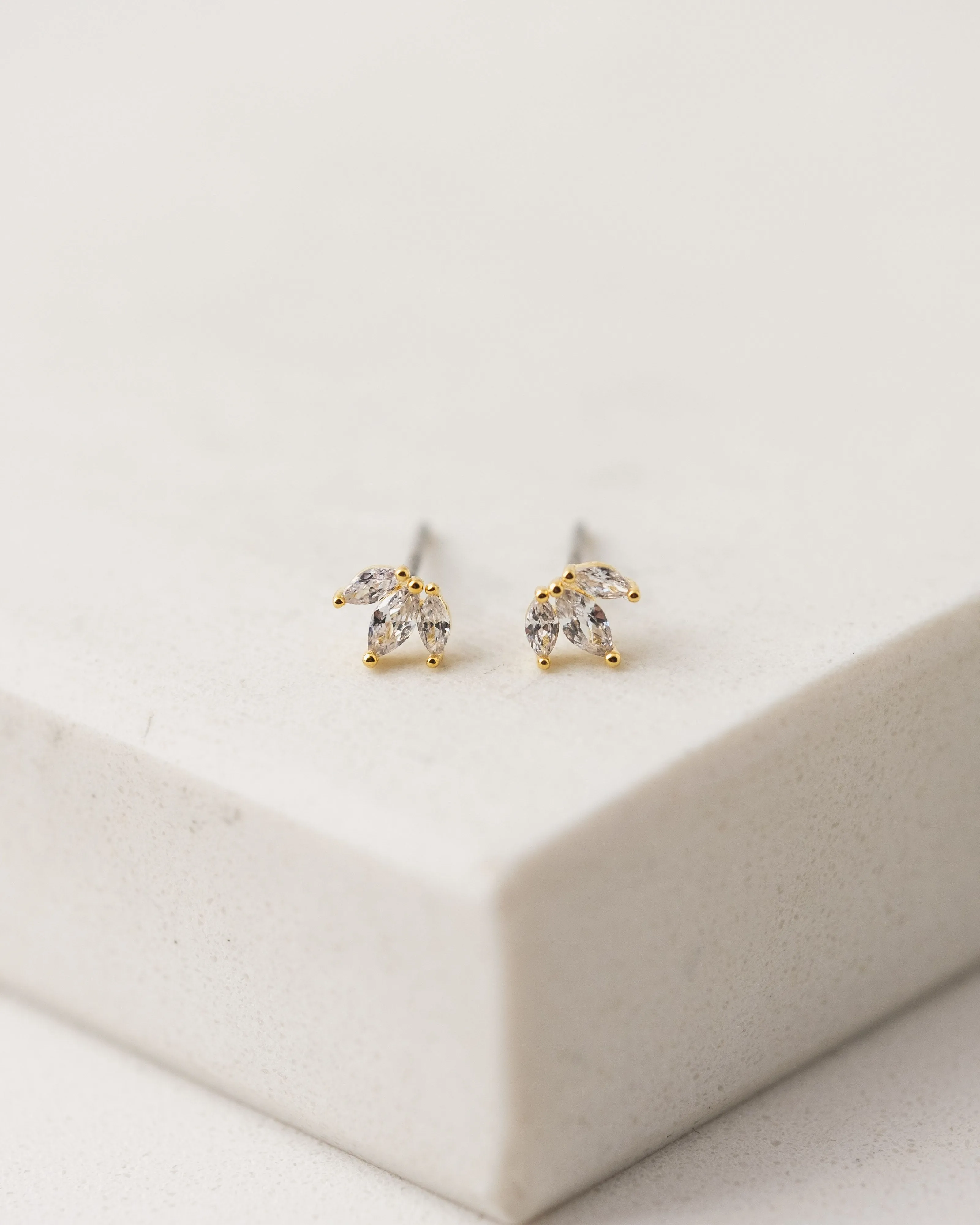 Lovers Tempo Tiara Stud Earrings