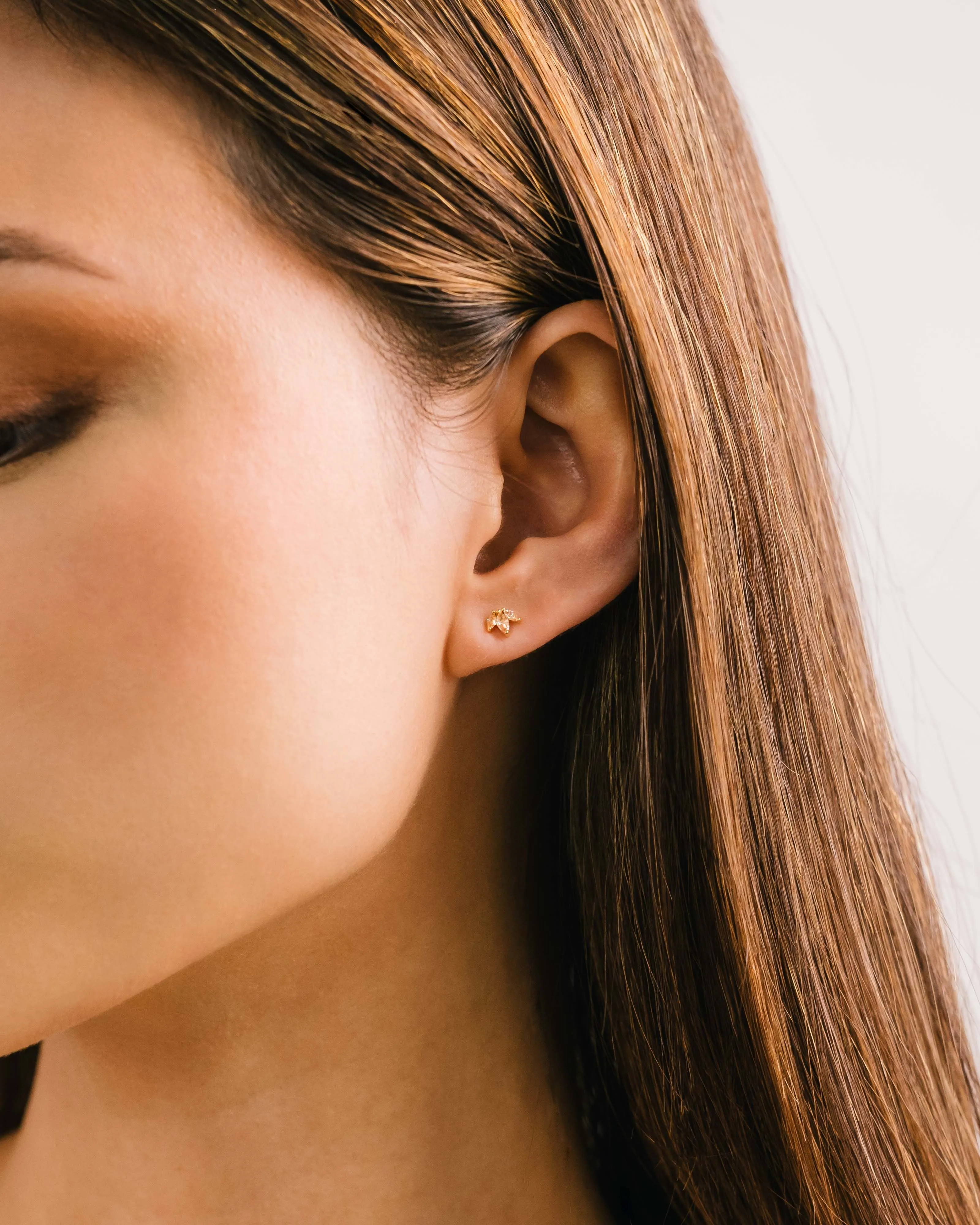 Lovers Tempo Tiara Stud Earrings