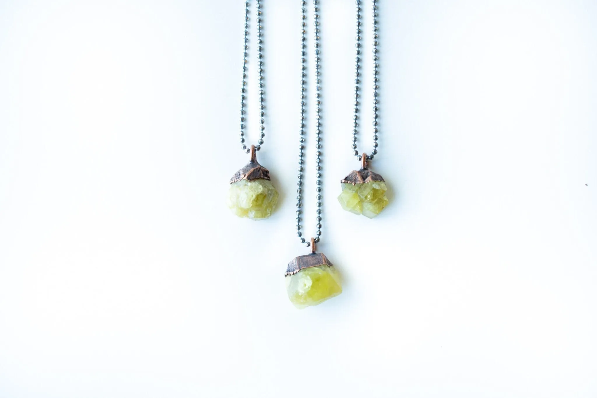 Mexican garnet necklace | Garnet crystal necklace