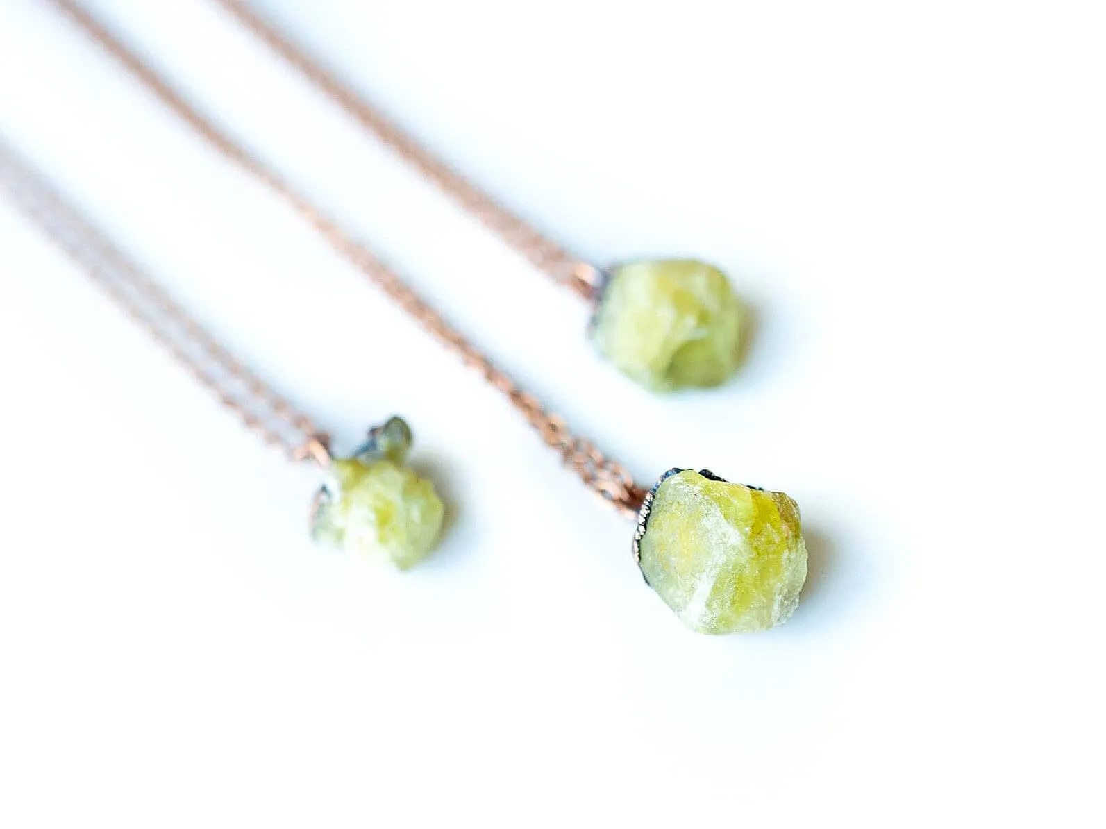Mexican garnet necklace | Garnet crystal necklace
