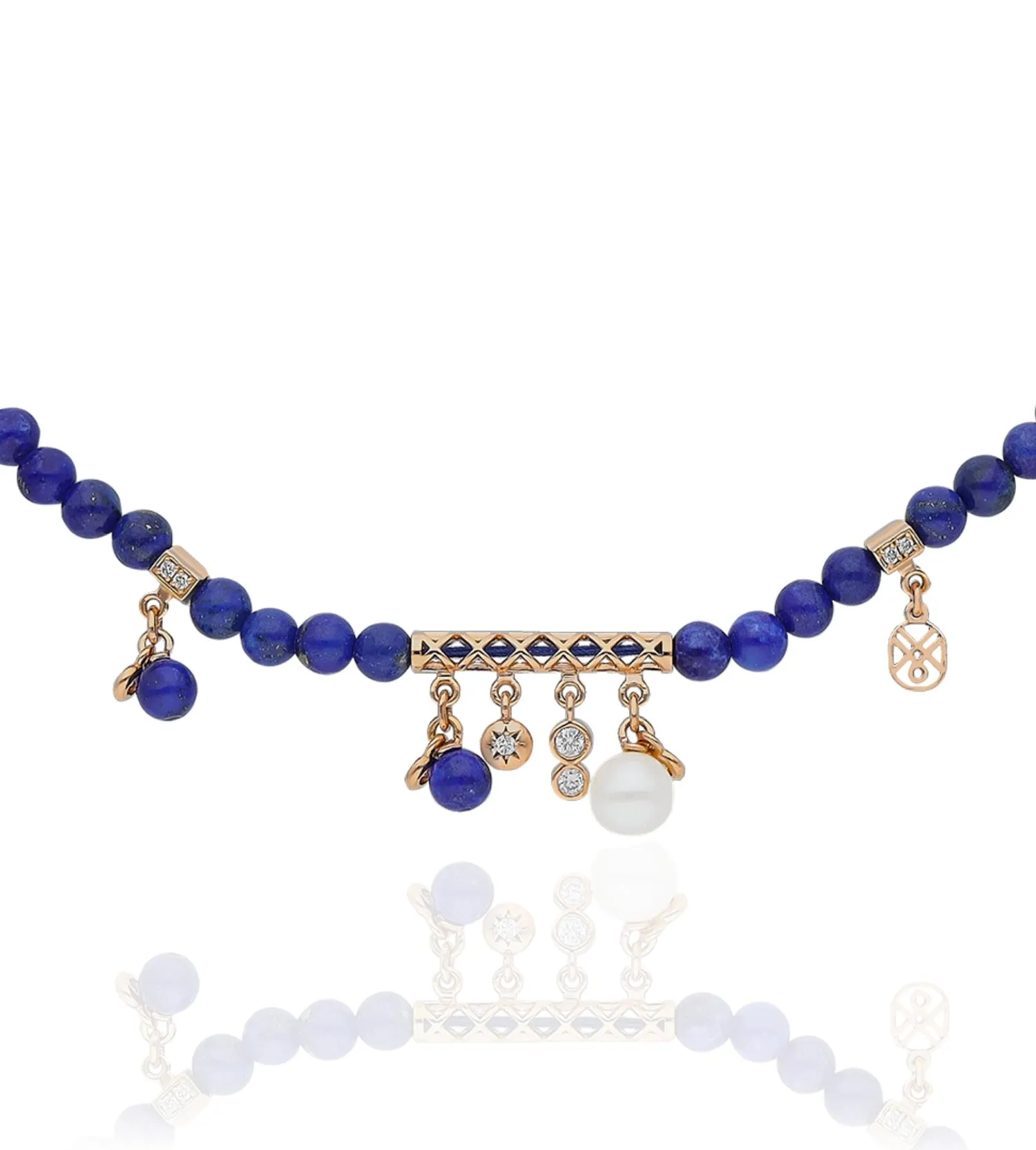 Mira Lapis necklace