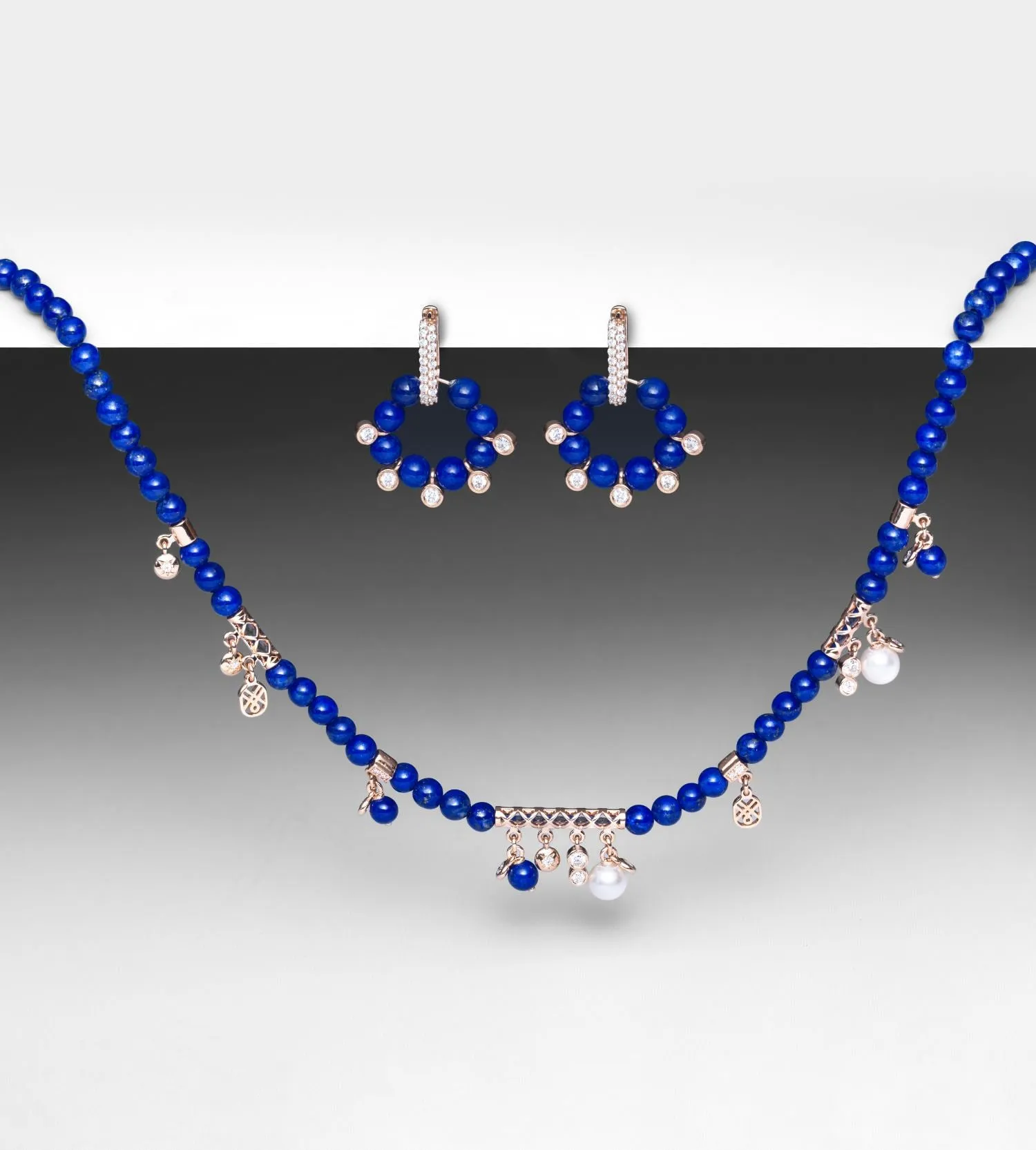 Mira Lapis necklace