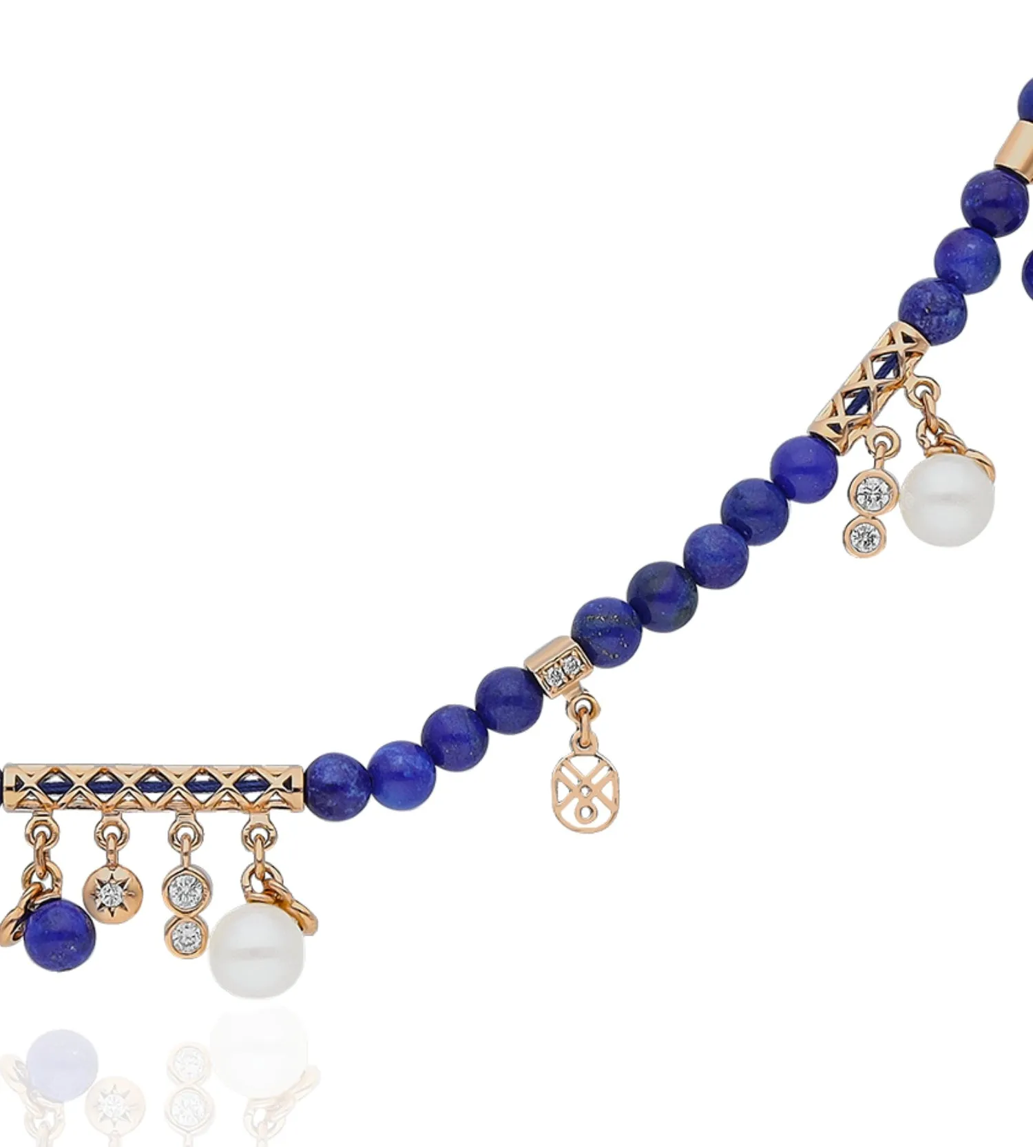Mira Lapis necklace