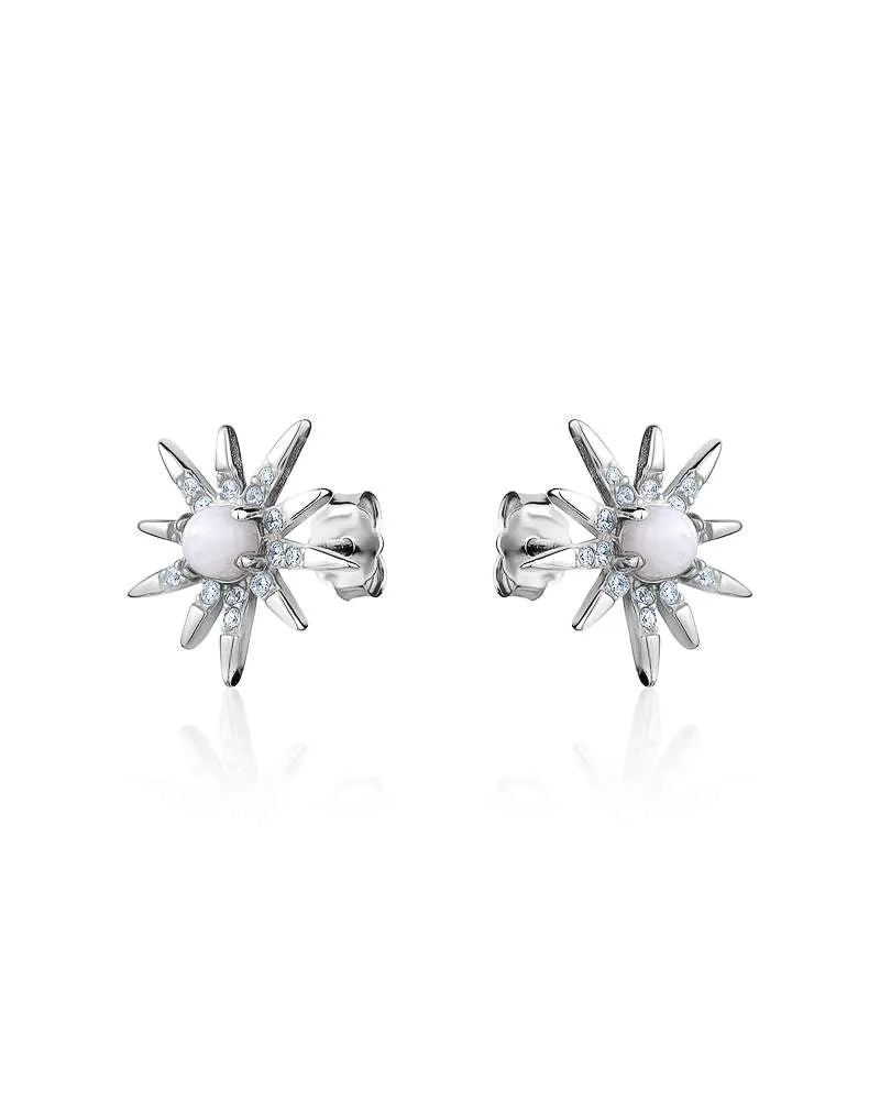 Moonstone Stud Earrings