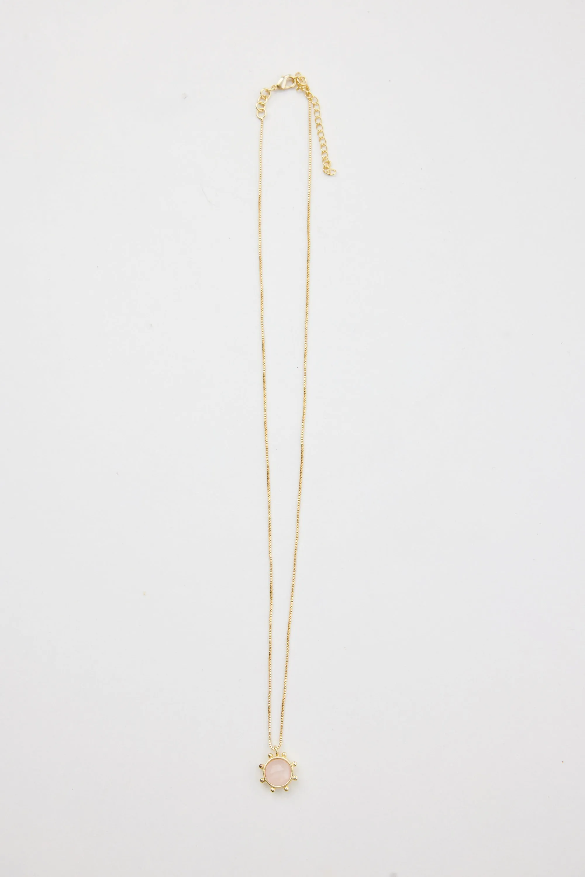 Necklace - Yves Rose Quartz