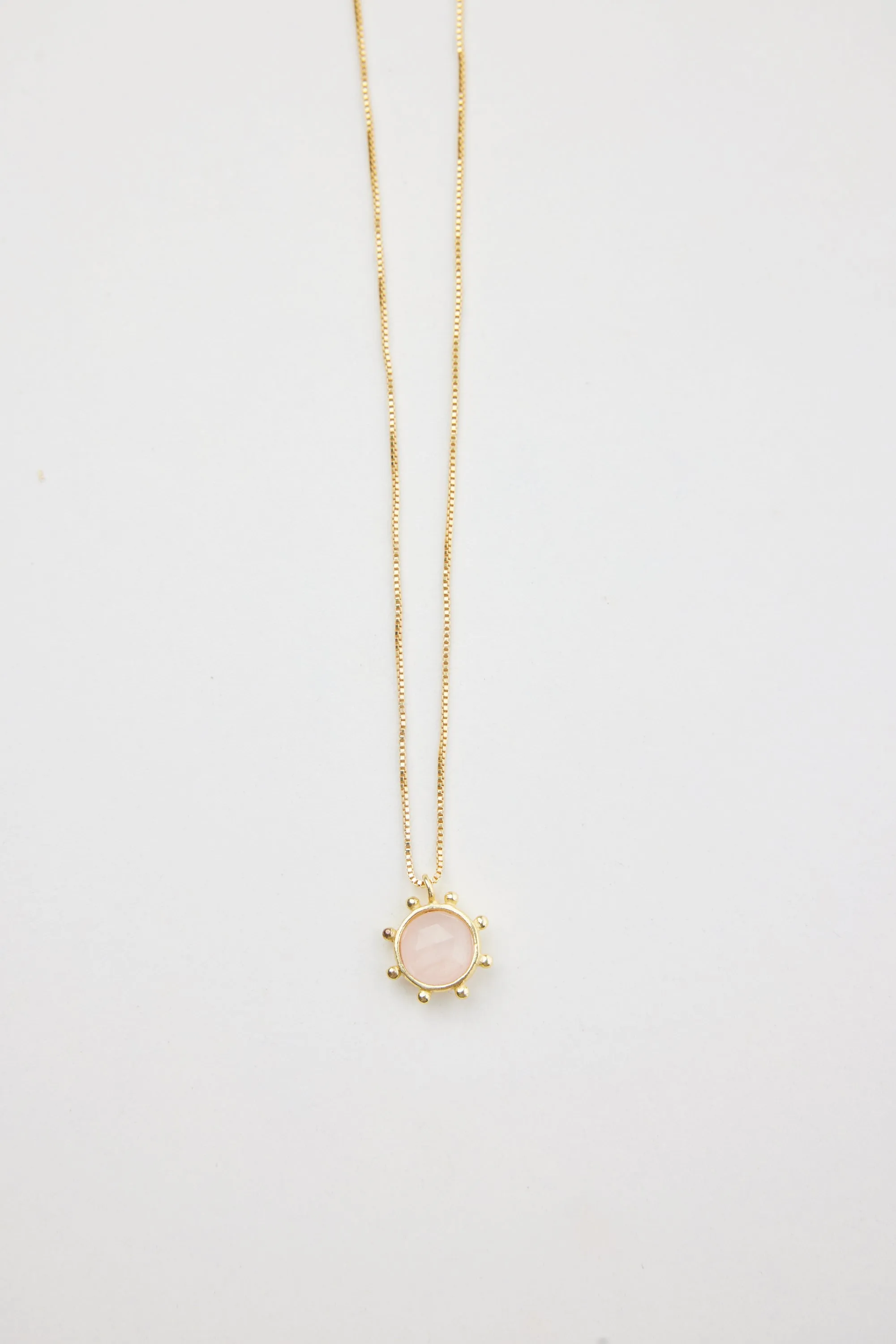 Necklace - Yves Rose Quartz