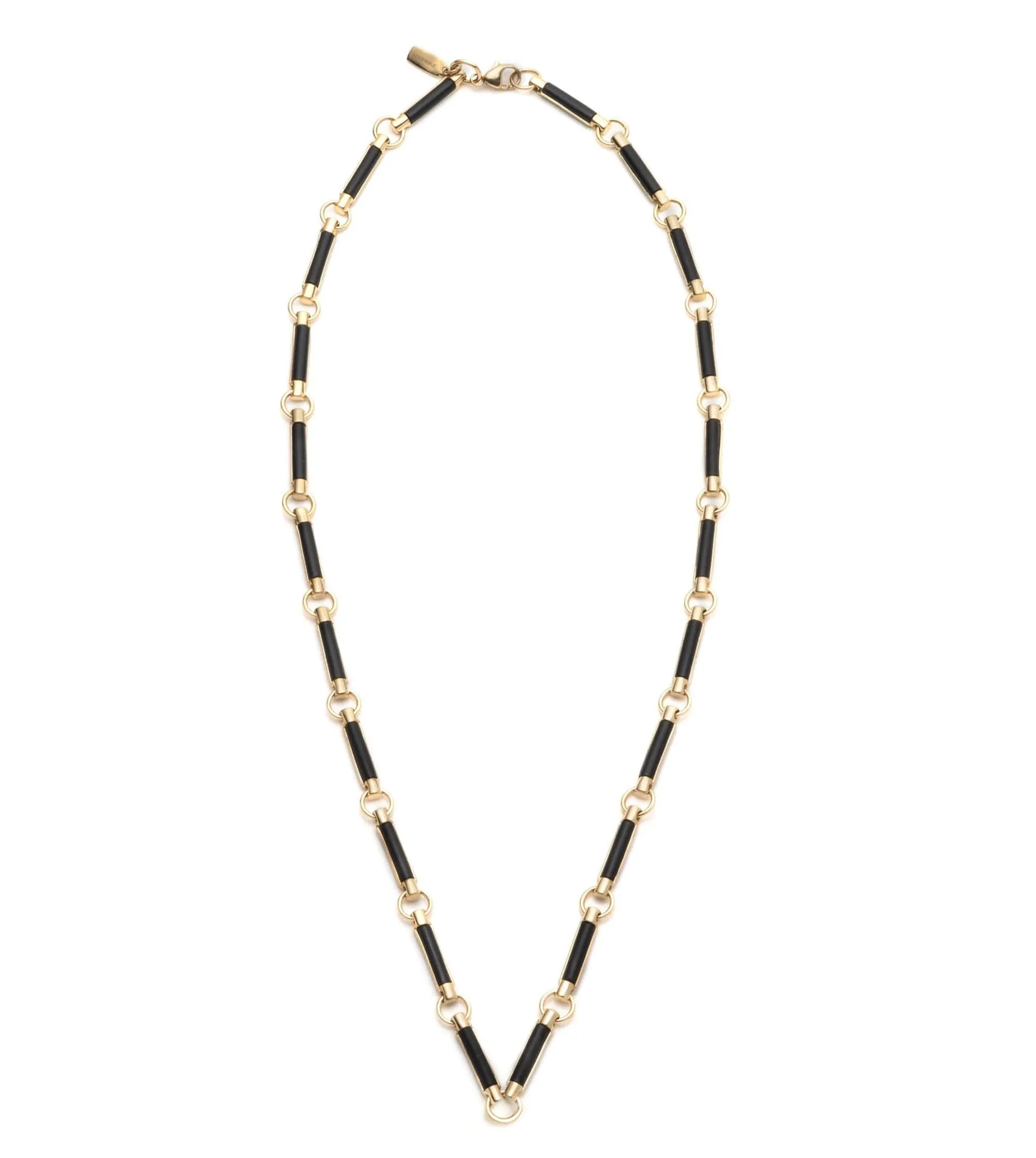 Onyx Stone Chain Choker