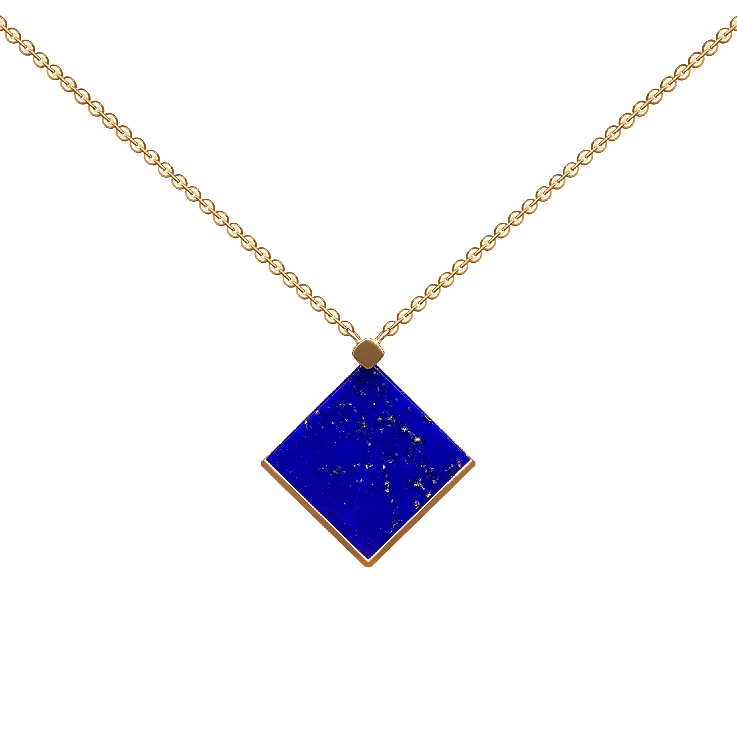 PICS by Catherine Siu -  Orient Lapis Lazuli and Diamond Pendant