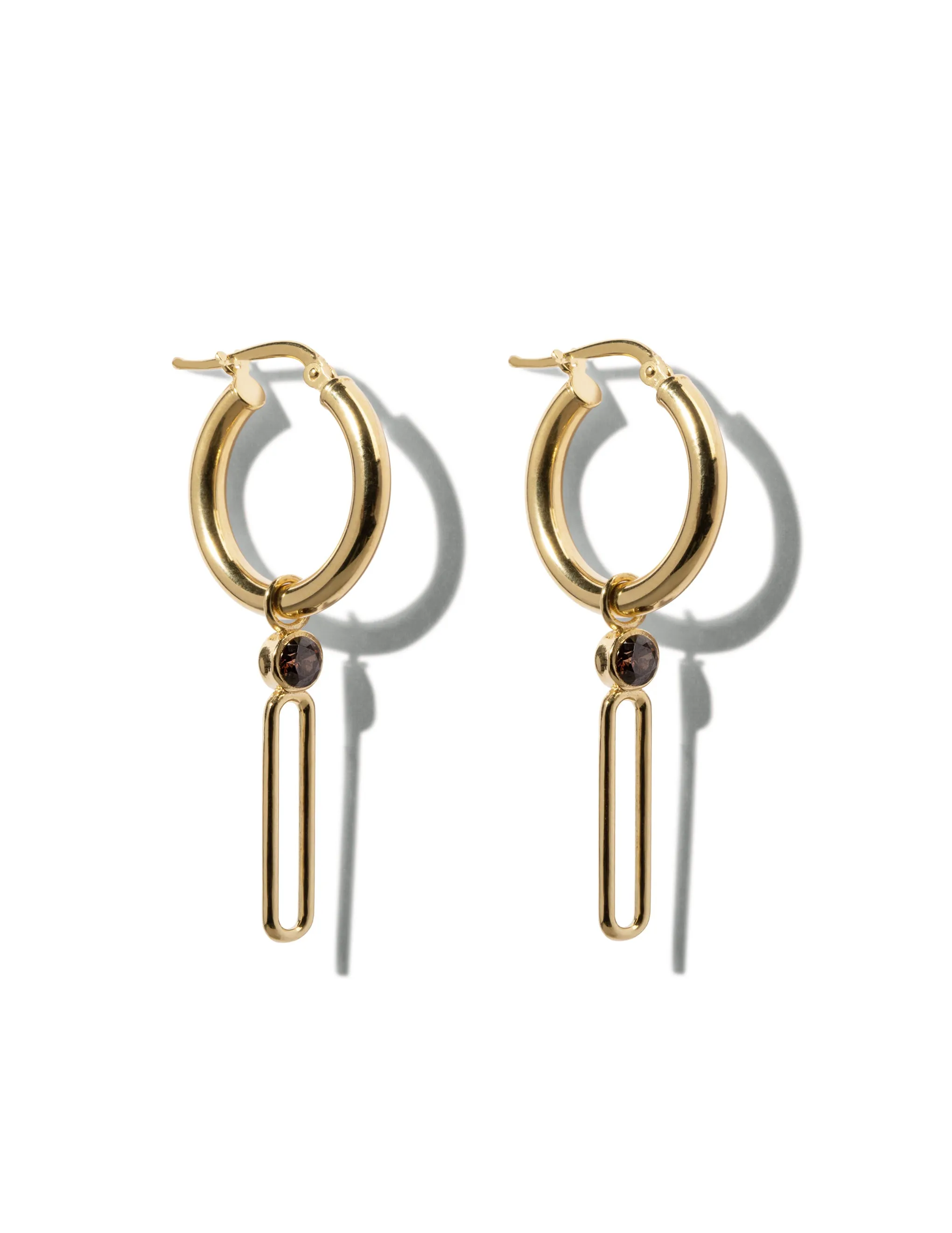 Pitch Earring <br> Gold Vermeil