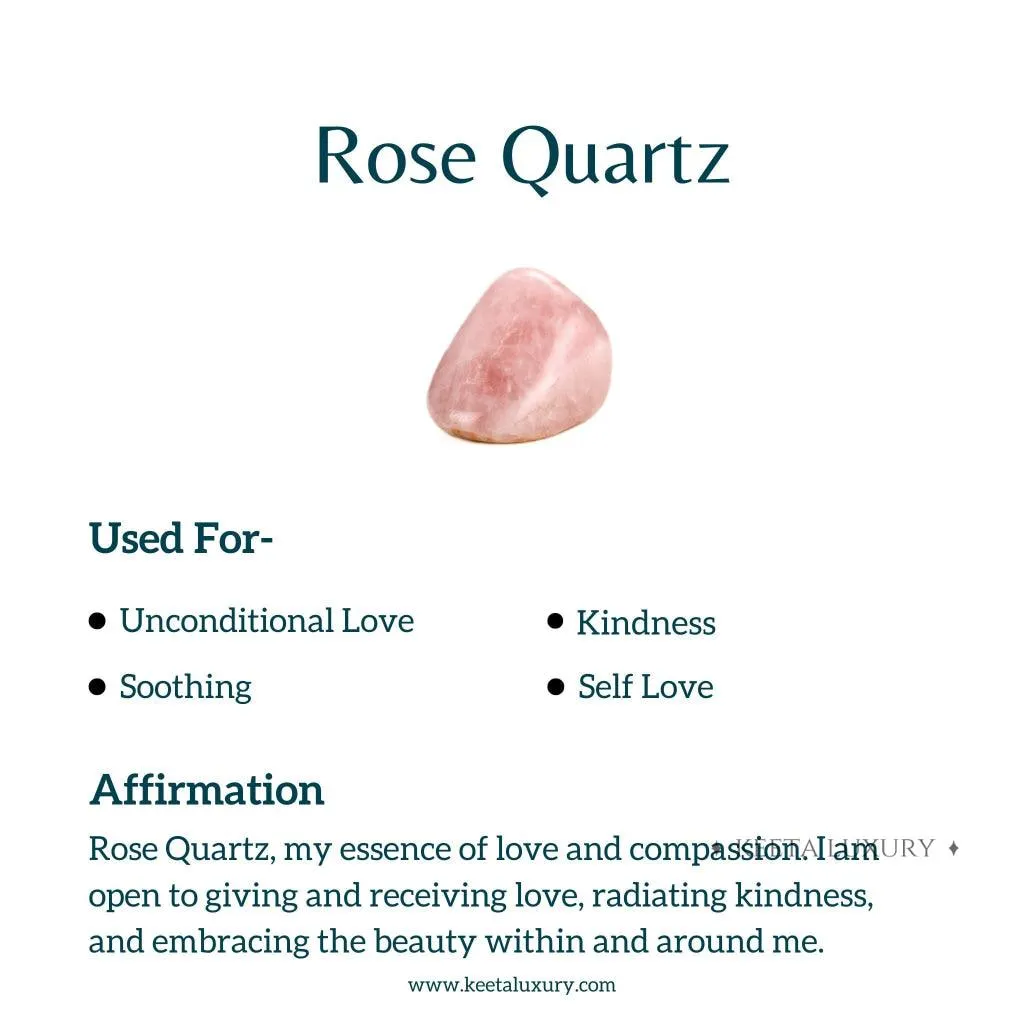 Pyramid - Rose Quartz Earrings