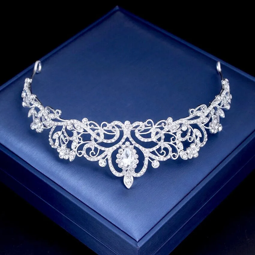 "Karline" - Wedding Crystal Tiara