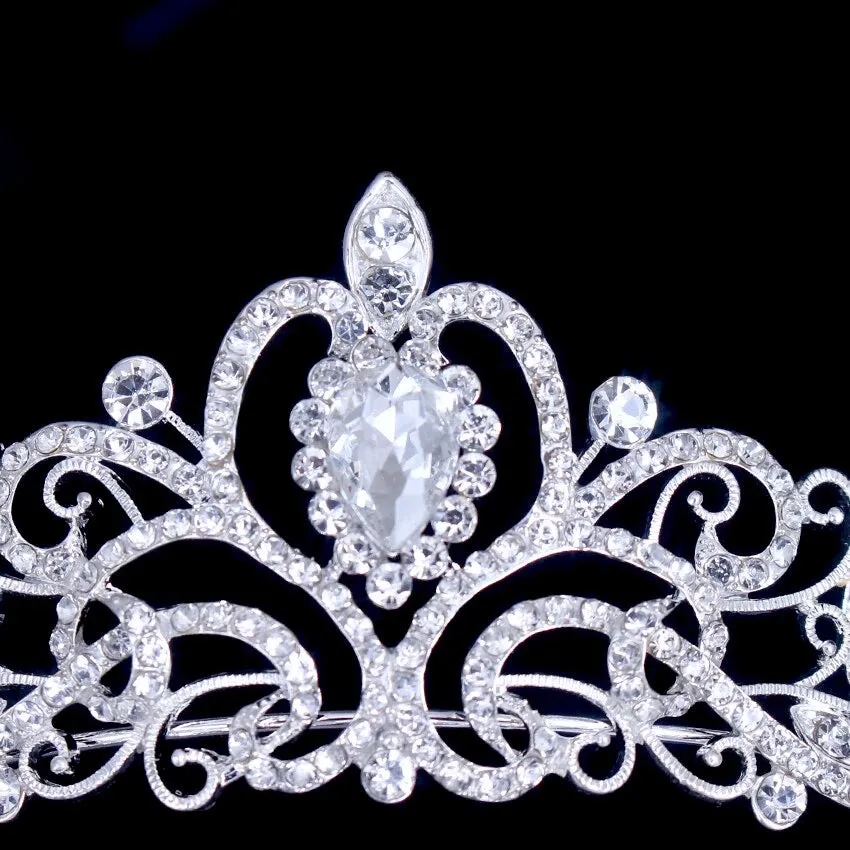 "Karline" - Wedding Crystal Tiara