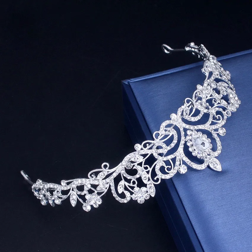 "Karline" - Wedding Crystal Tiara