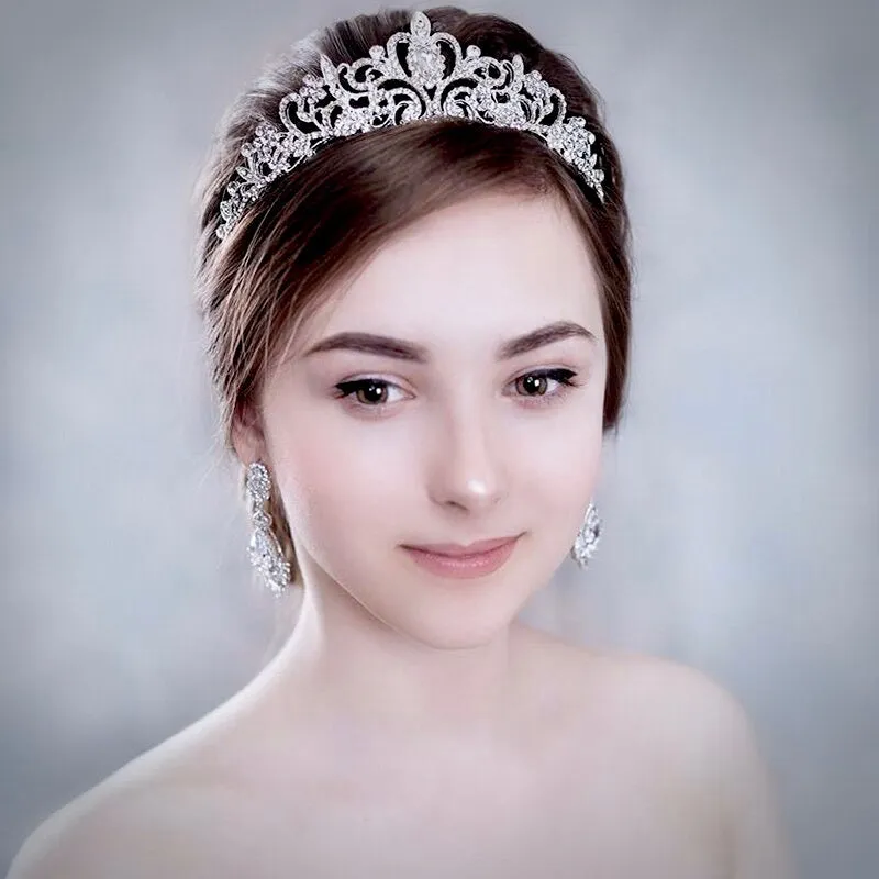 "Karline" - Wedding Crystal Tiara