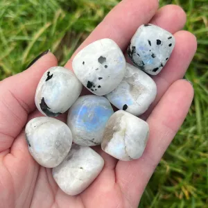 Rainbow Moonstone Tumblestone