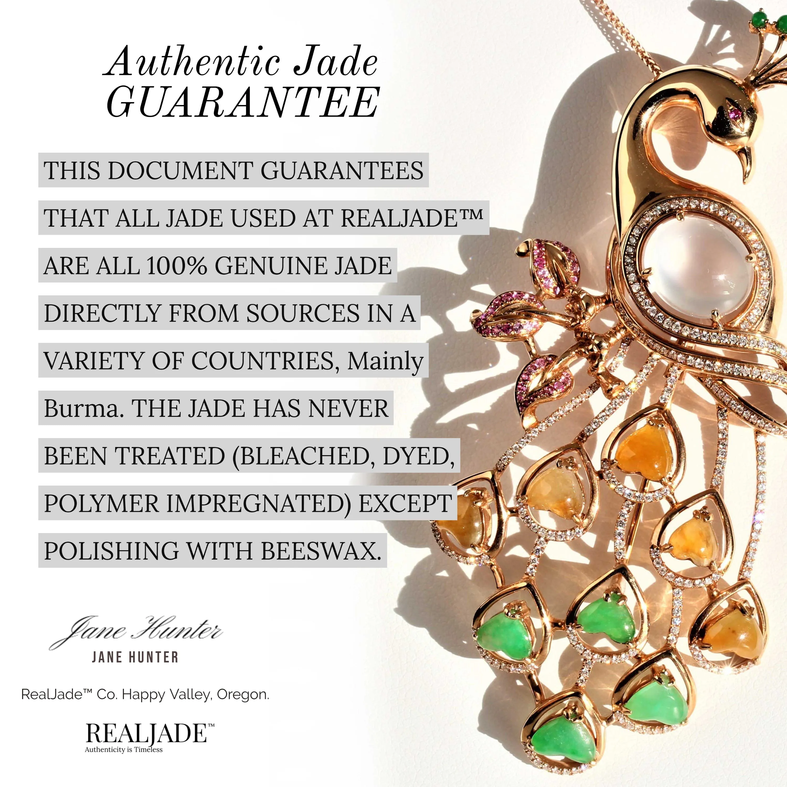 RealJade® "Cute Crocodile" Genuine High-quality Jade Jadeite Bracelet Bangle with 24k Yellow Gold Crocodile Charm Colorful #412