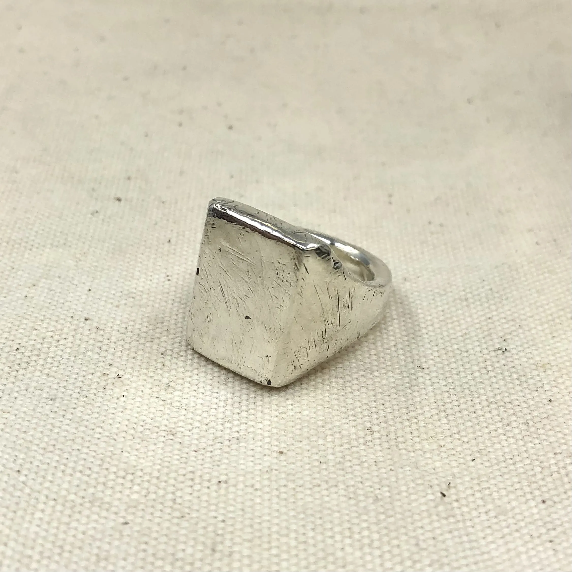 Rectangle Signet Ring