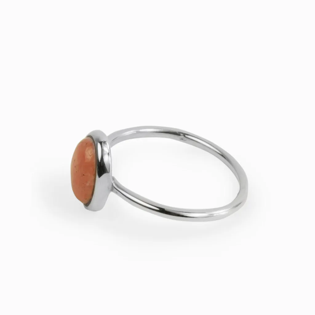 Rhodochrosite Ring