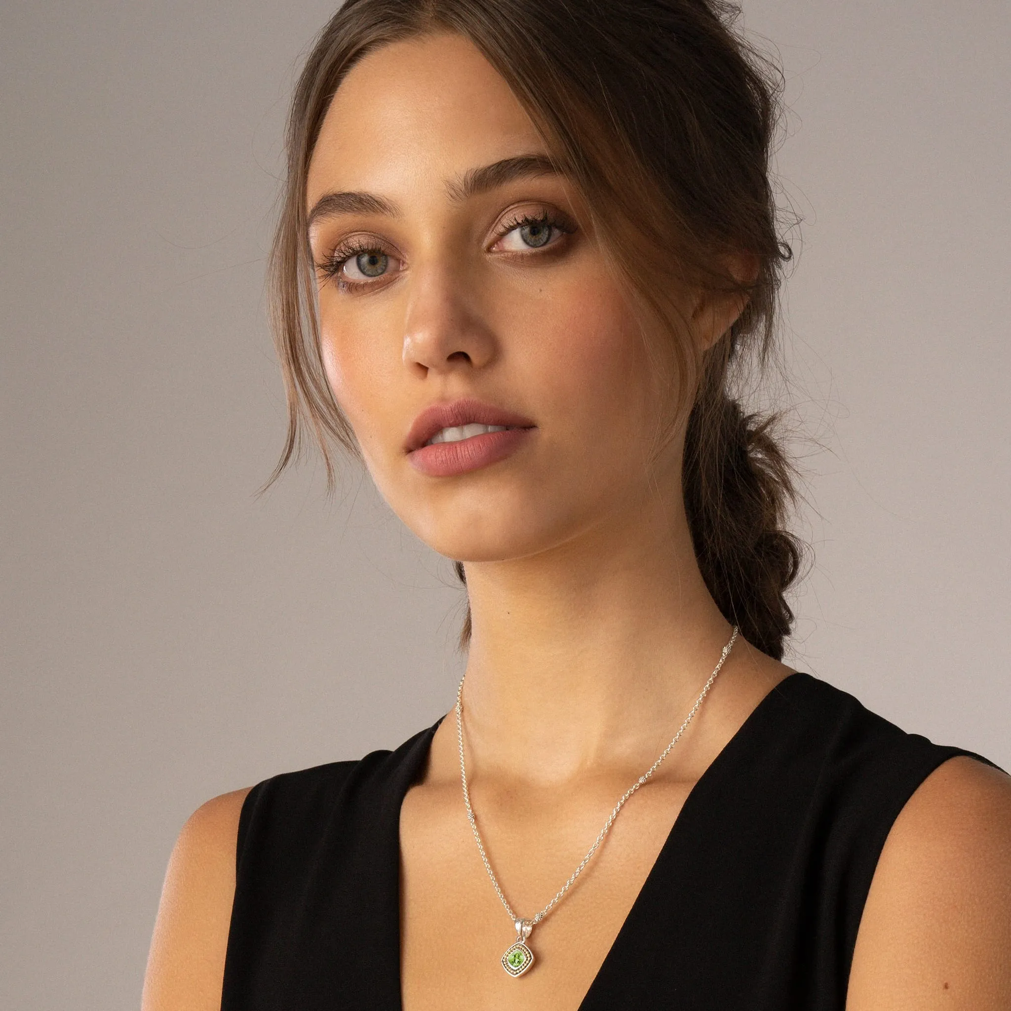 Rittenhouse Peridot Pendant Necklace