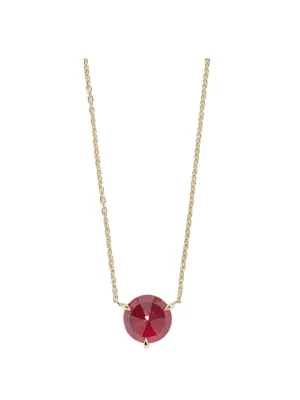 Ruby Pendant Necklace