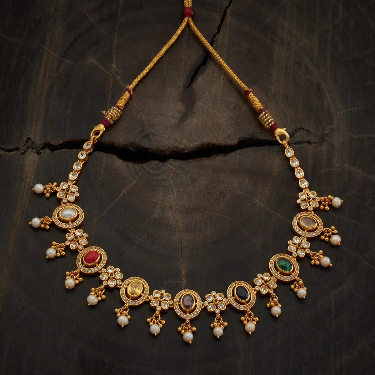 Silver Temple Necklace 177317