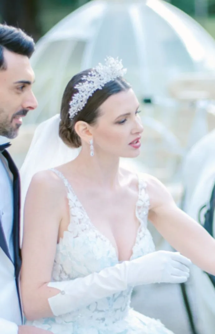 STACIA Austrian Crystal Tiara