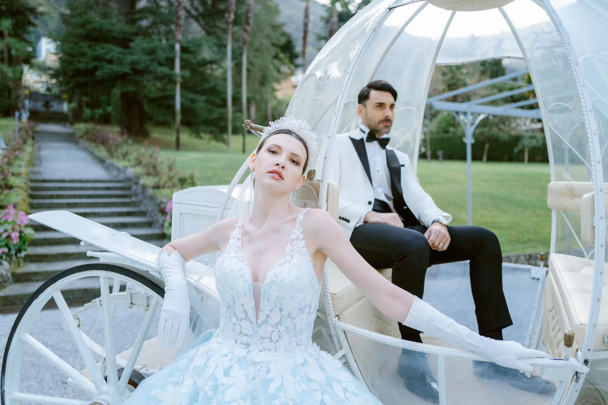 STACIA Austrian Crystal Tiara