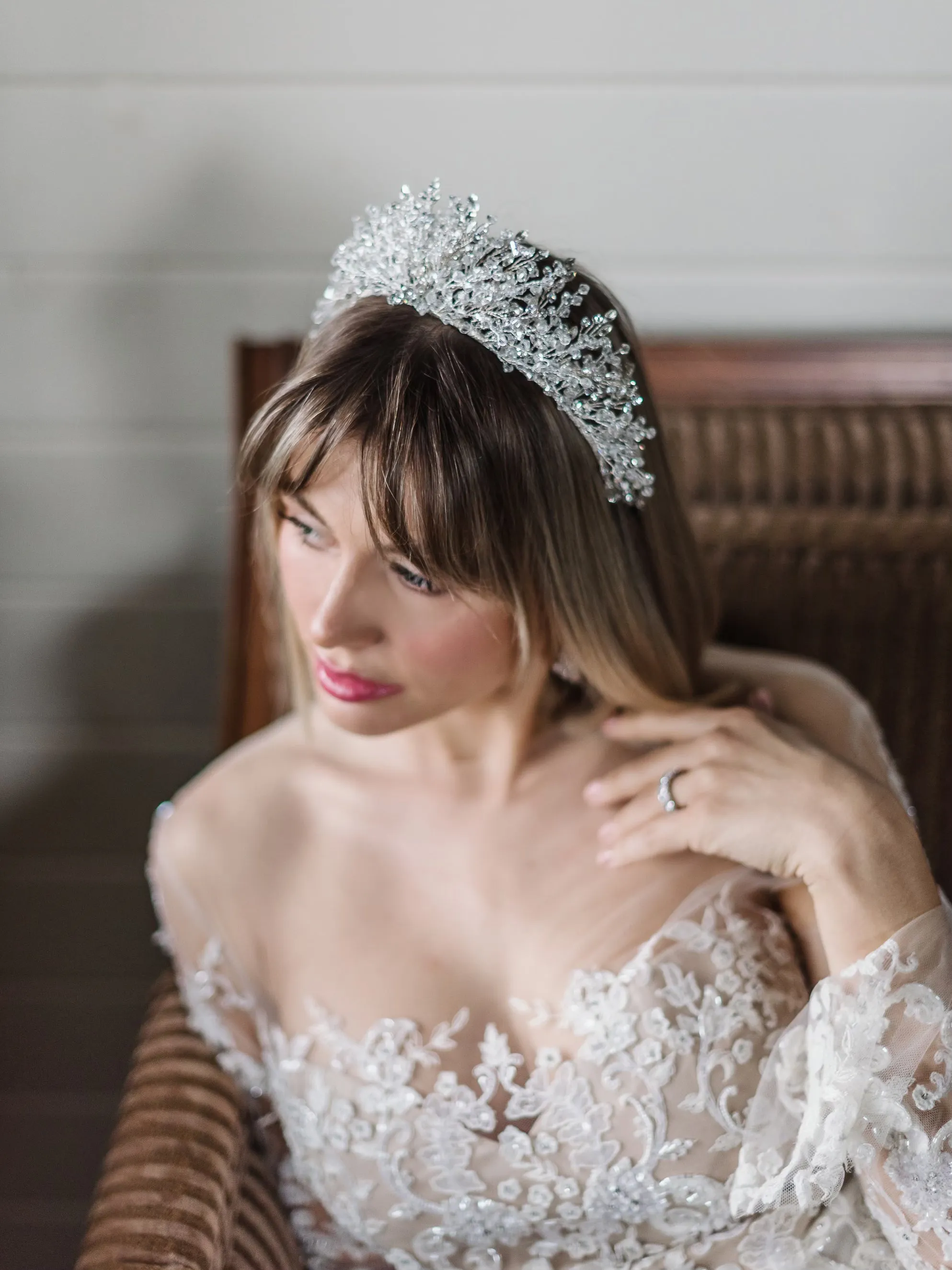 STACIA Austrian Crystal Tiara