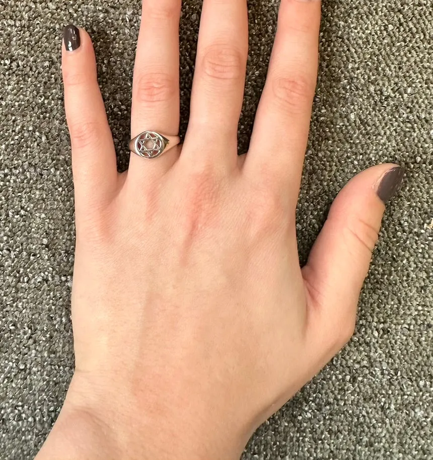 Star of David Signet Ring