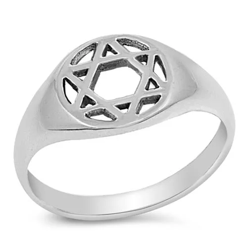 Star of David Signet Ring
