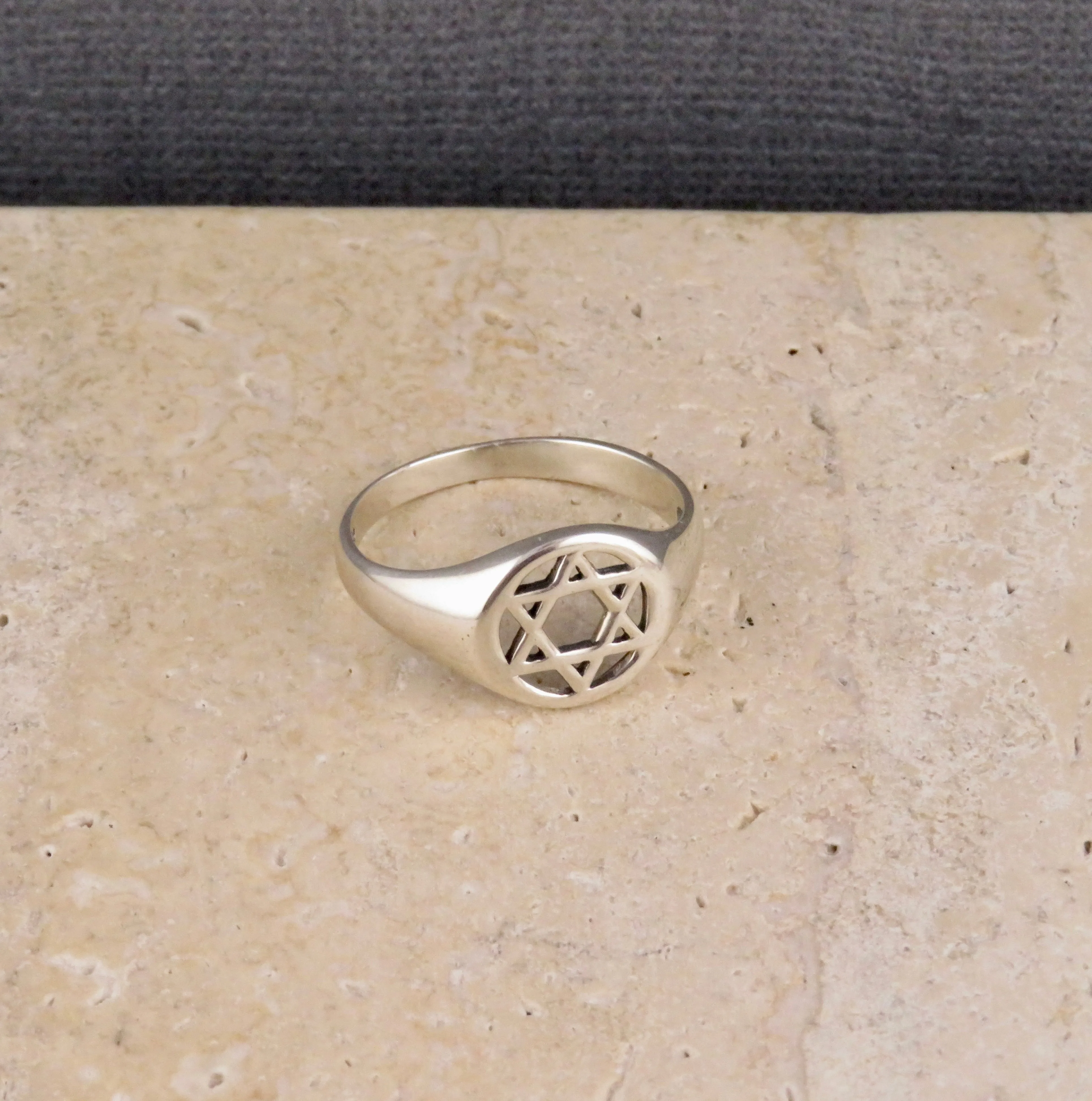 Star of David Signet Ring