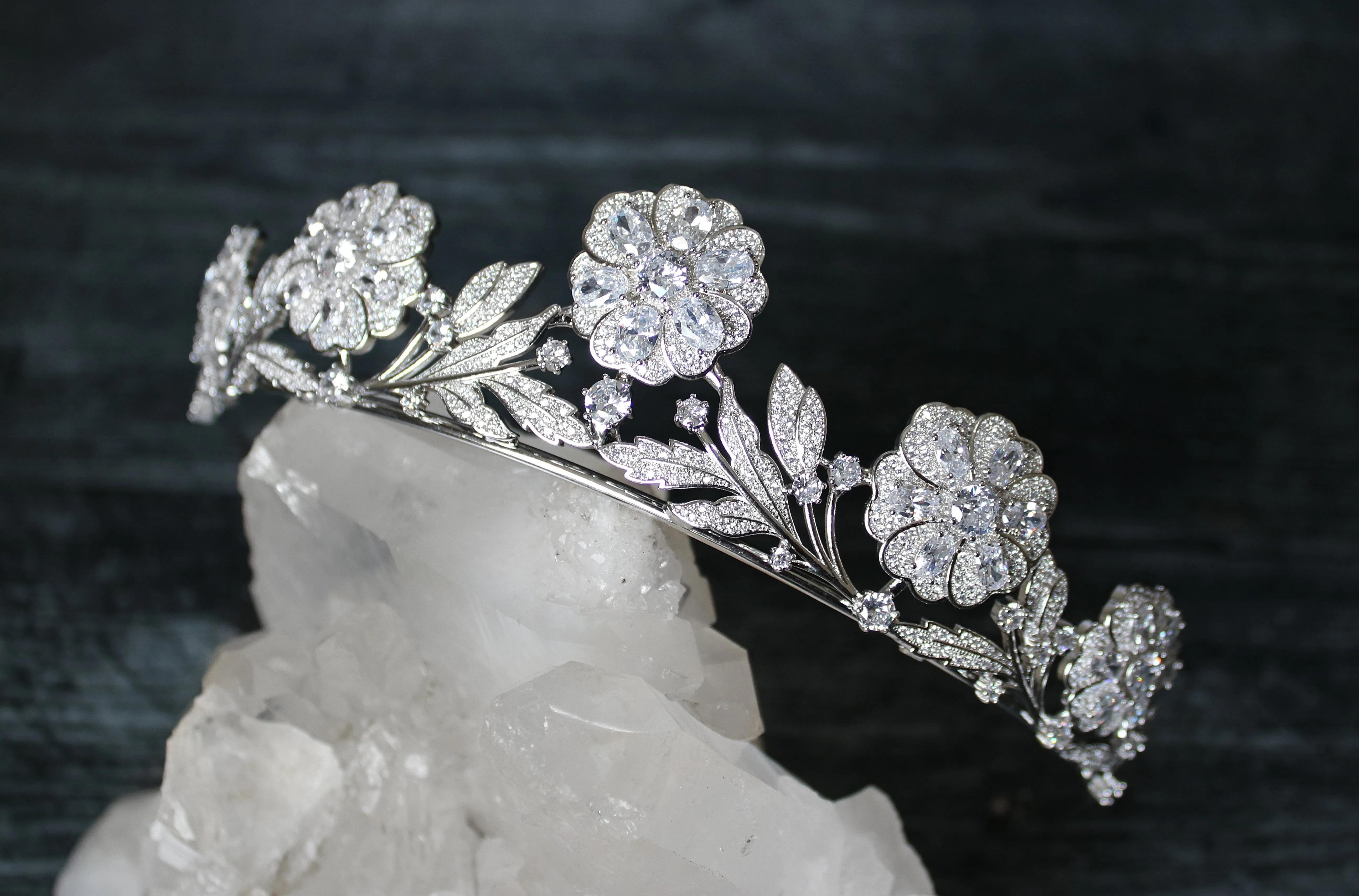 STRATHMORE ROSE Bridal Tiara