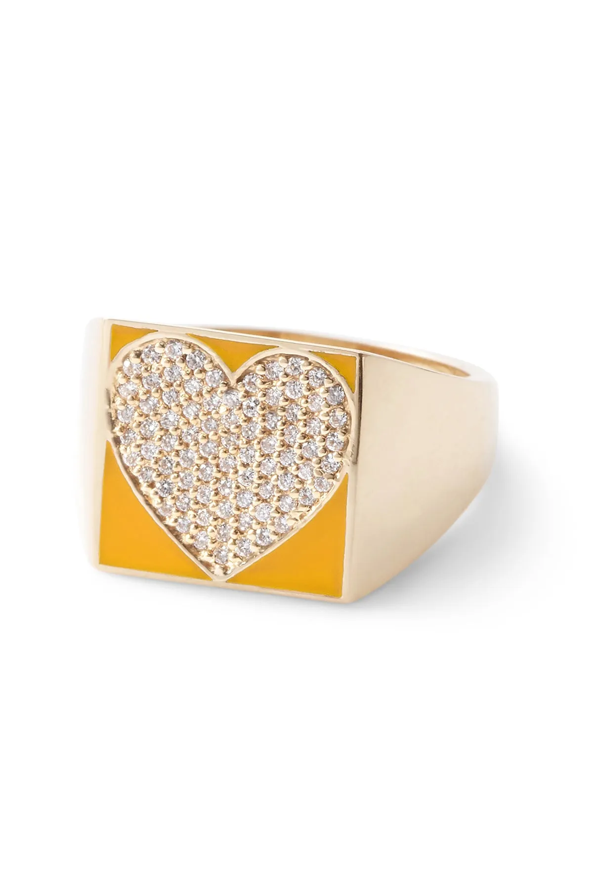 SuperLou Diamond Heart Ring