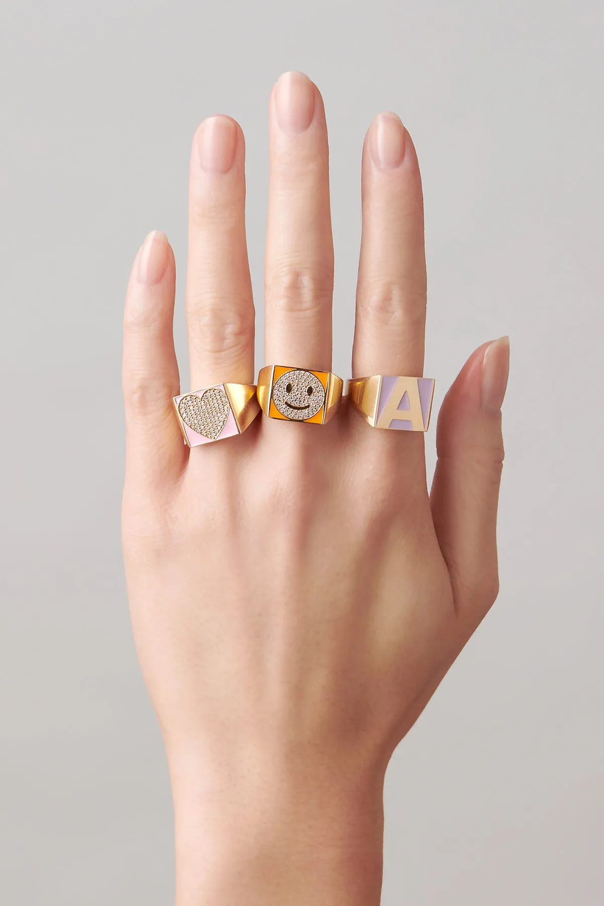 SuperLou Diamond Heart Ring