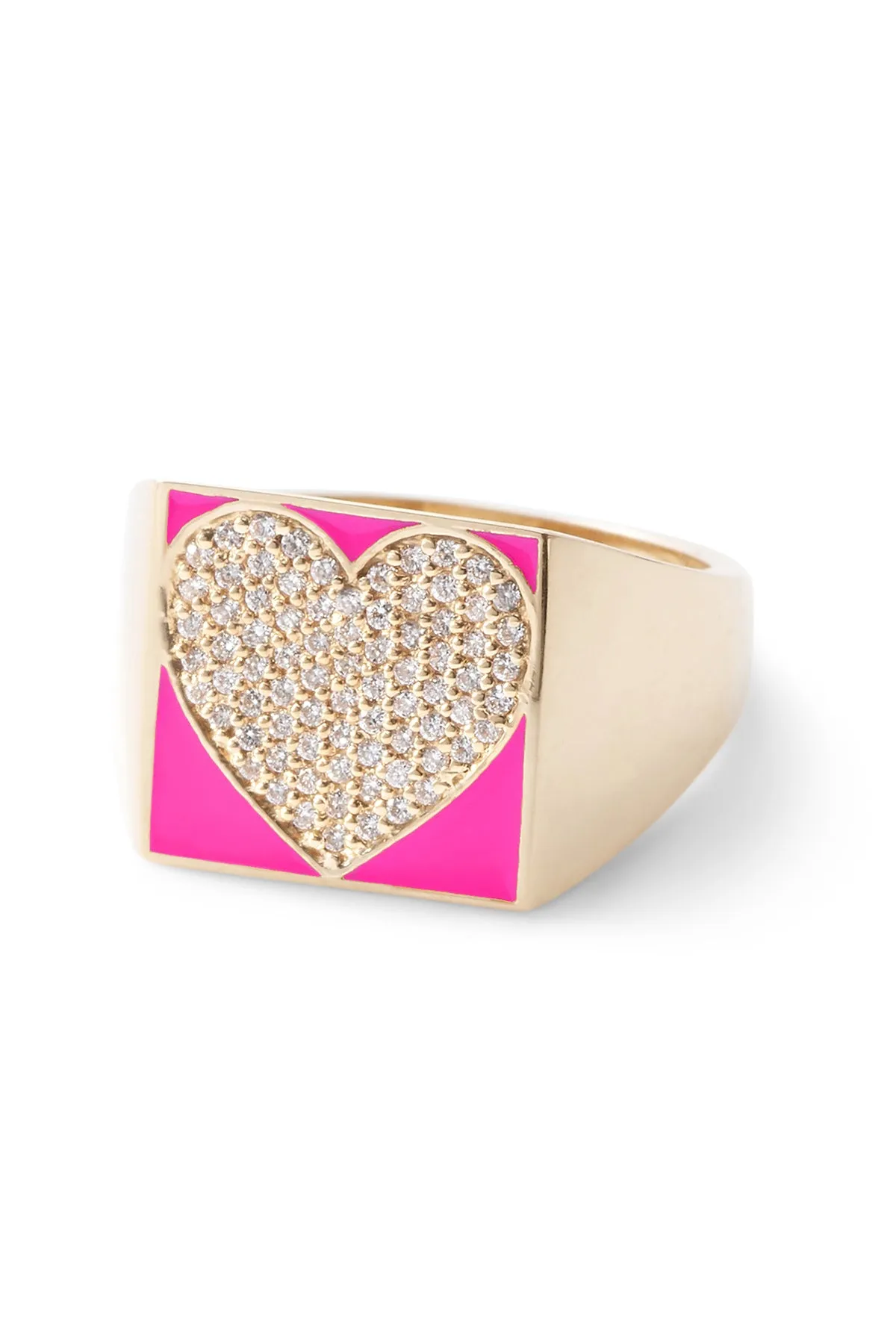 SuperLou Diamond Heart Ring