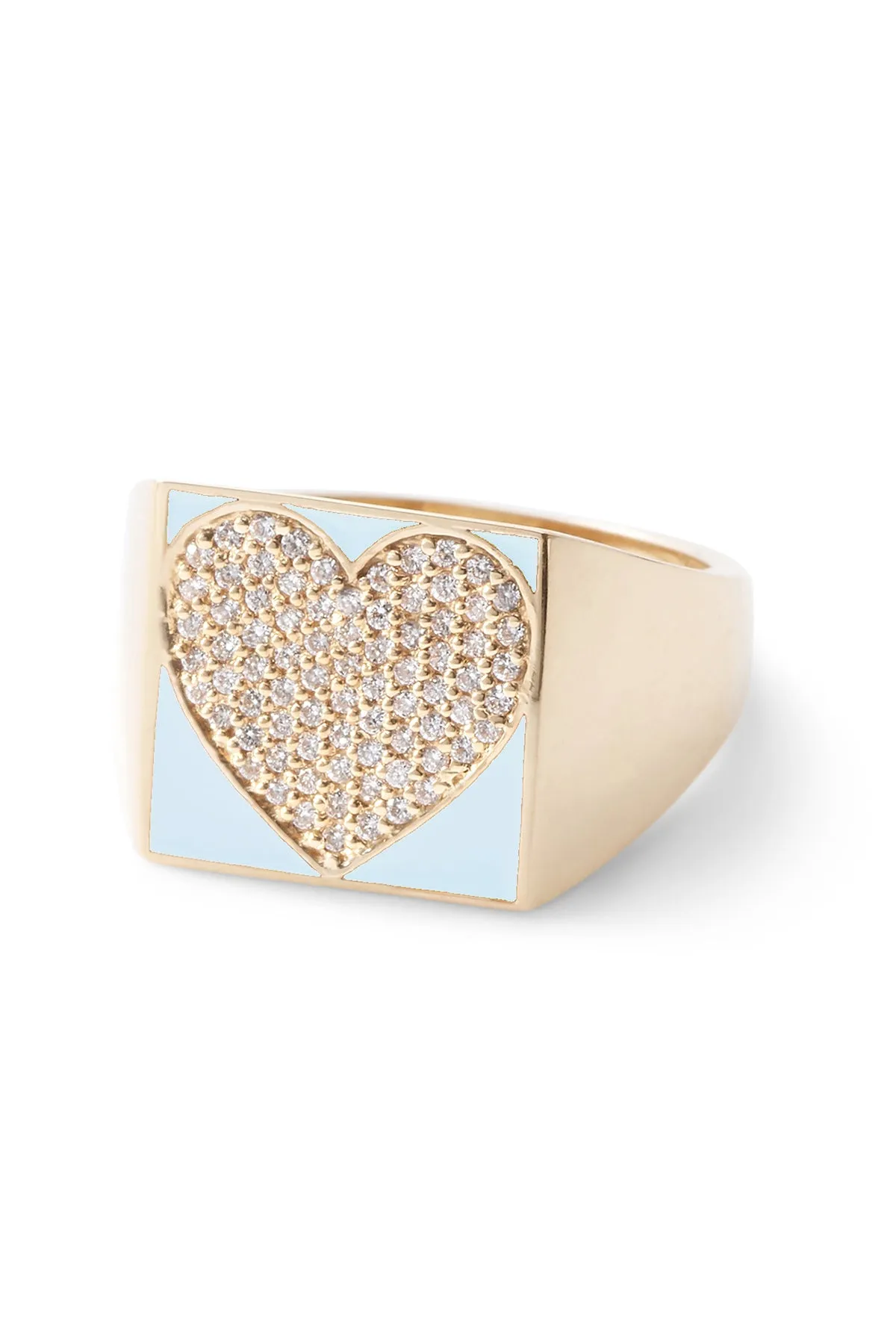 SuperLou Diamond Heart Ring
