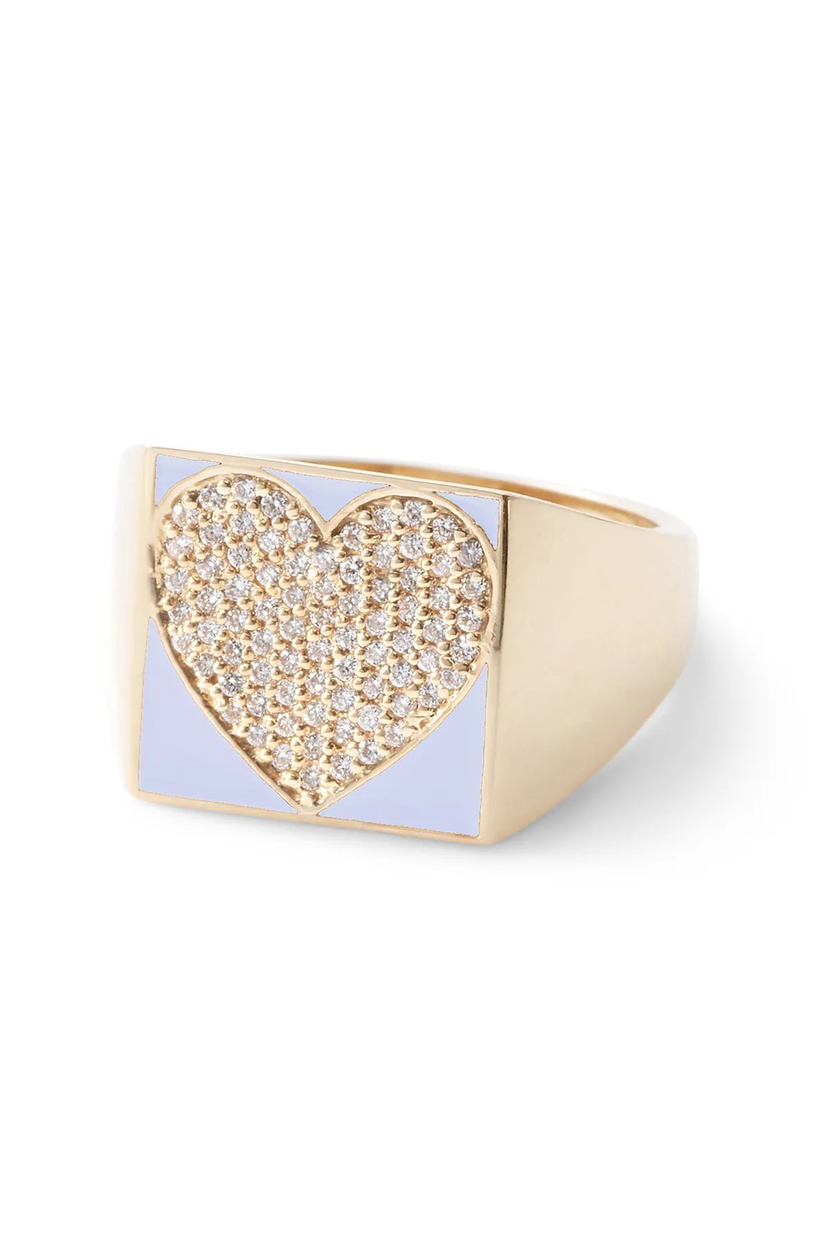 SuperLou Diamond Heart Ring
