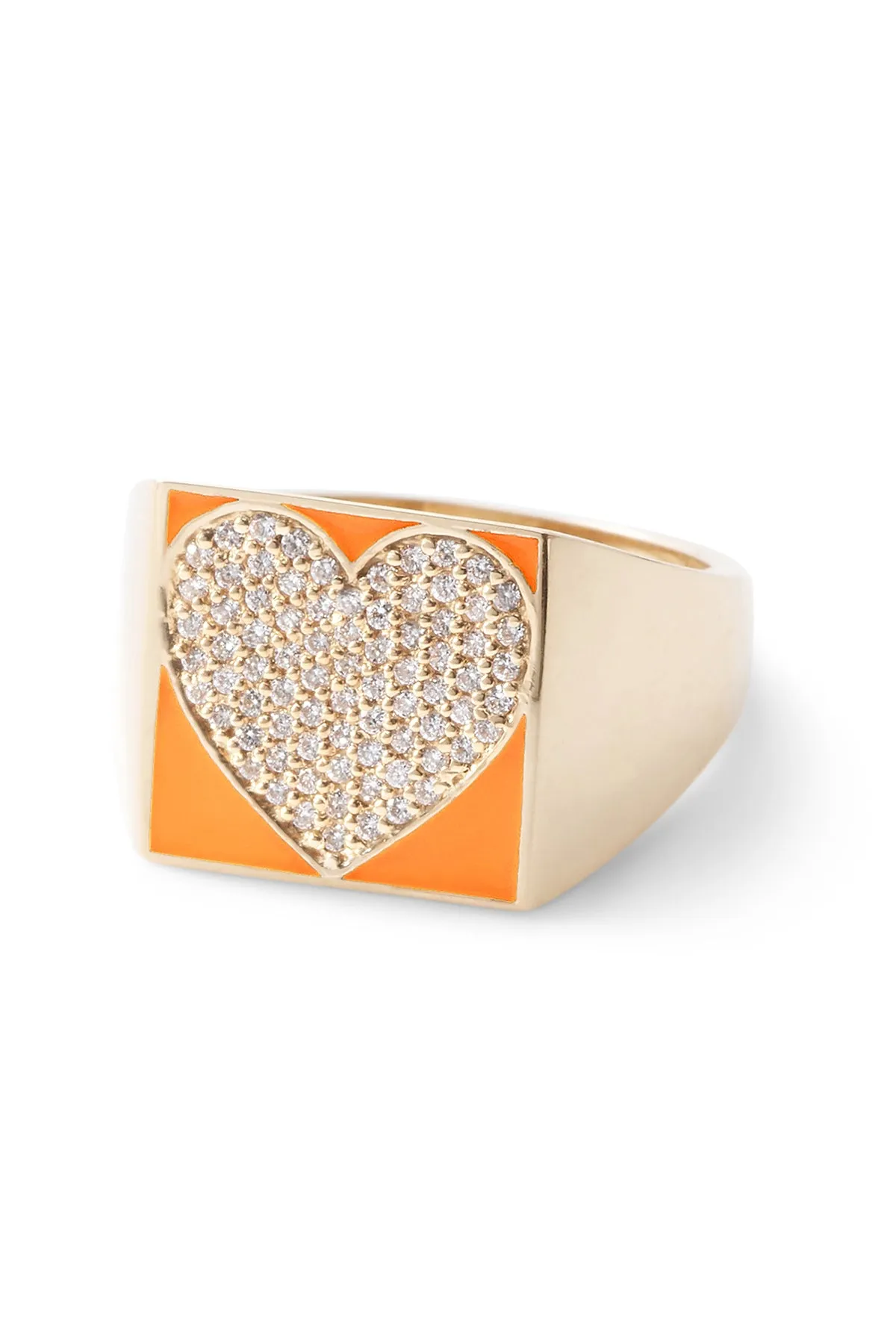 SuperLou Diamond Heart Ring