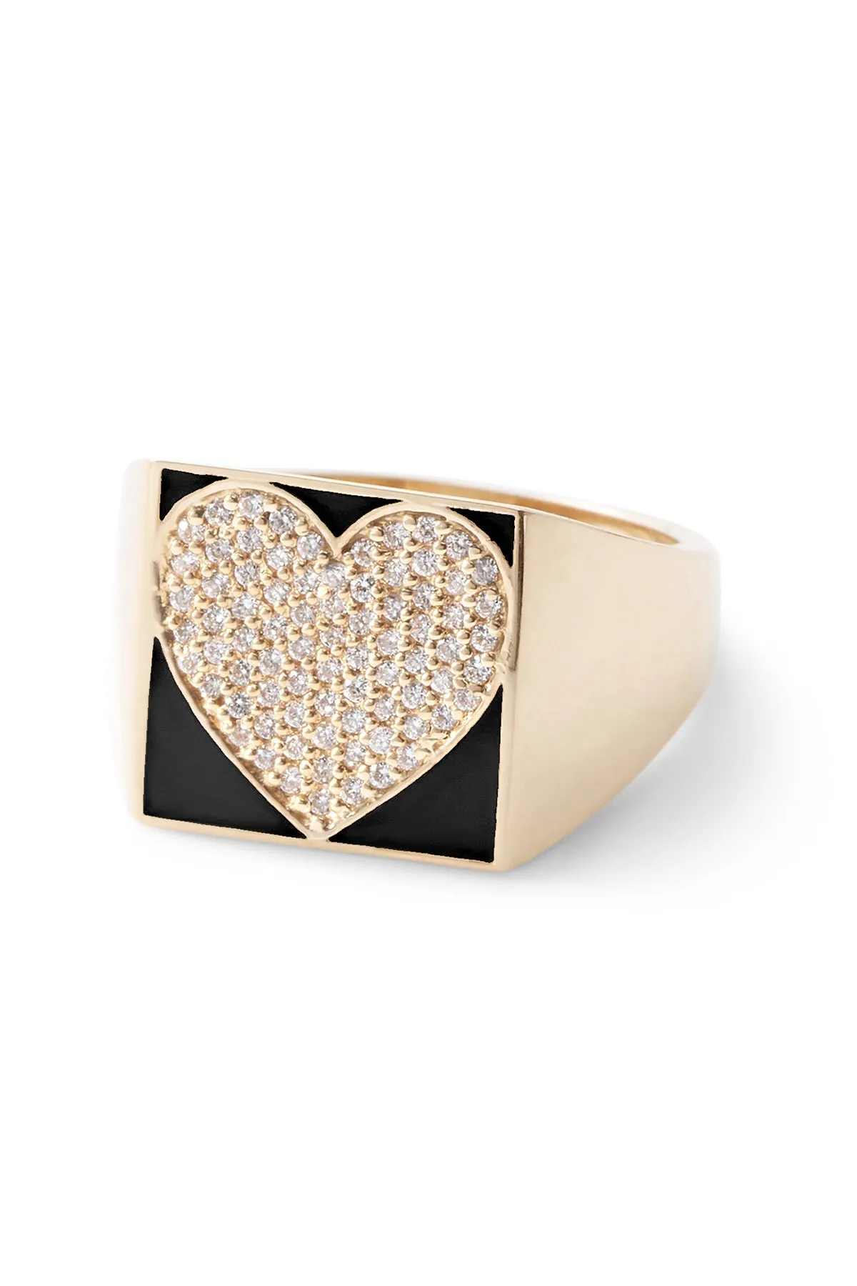 SuperLou Diamond Heart Ring