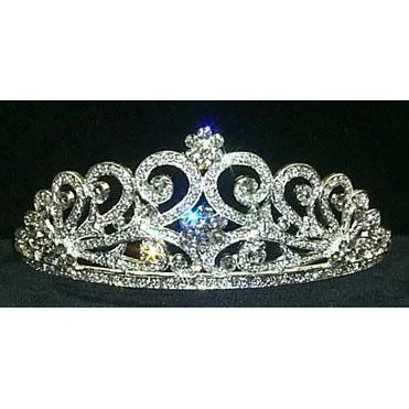 Swirling Flower Tiara