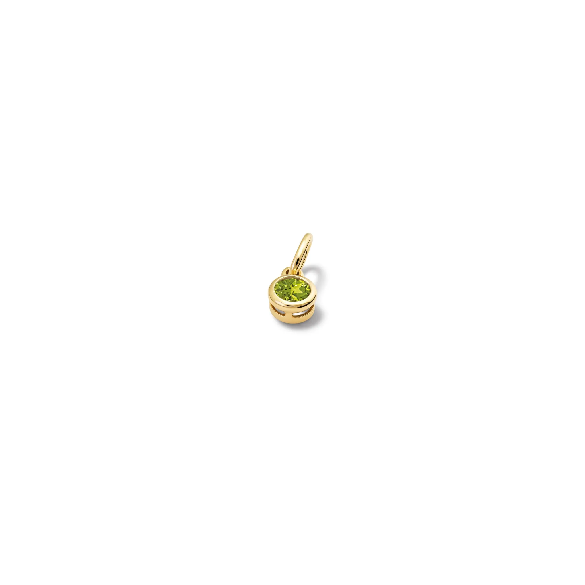 Talya Necklace Pendant Yellow Gold - Peridot