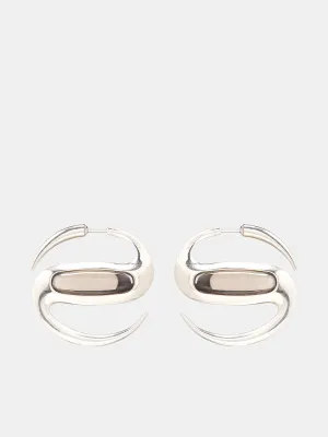 Ugo Quartz Earrings (UGO-SMOKED-QUARTZ)