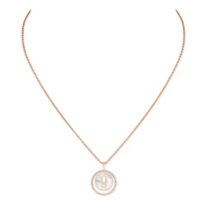White Mother-of-Pearl Lucky Move PM Necklace